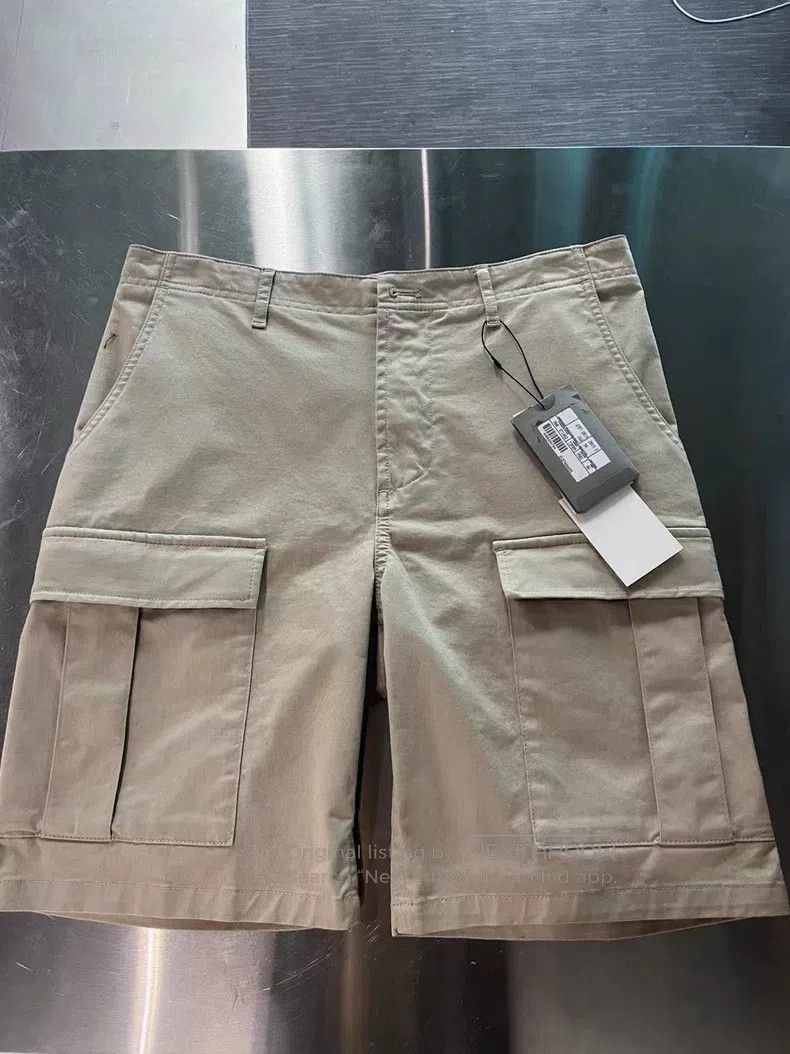 Balenciaga Balenciaga Khaki Pocket Cargo Pants Size US 30 / EU 46 - 1 Thumbnail