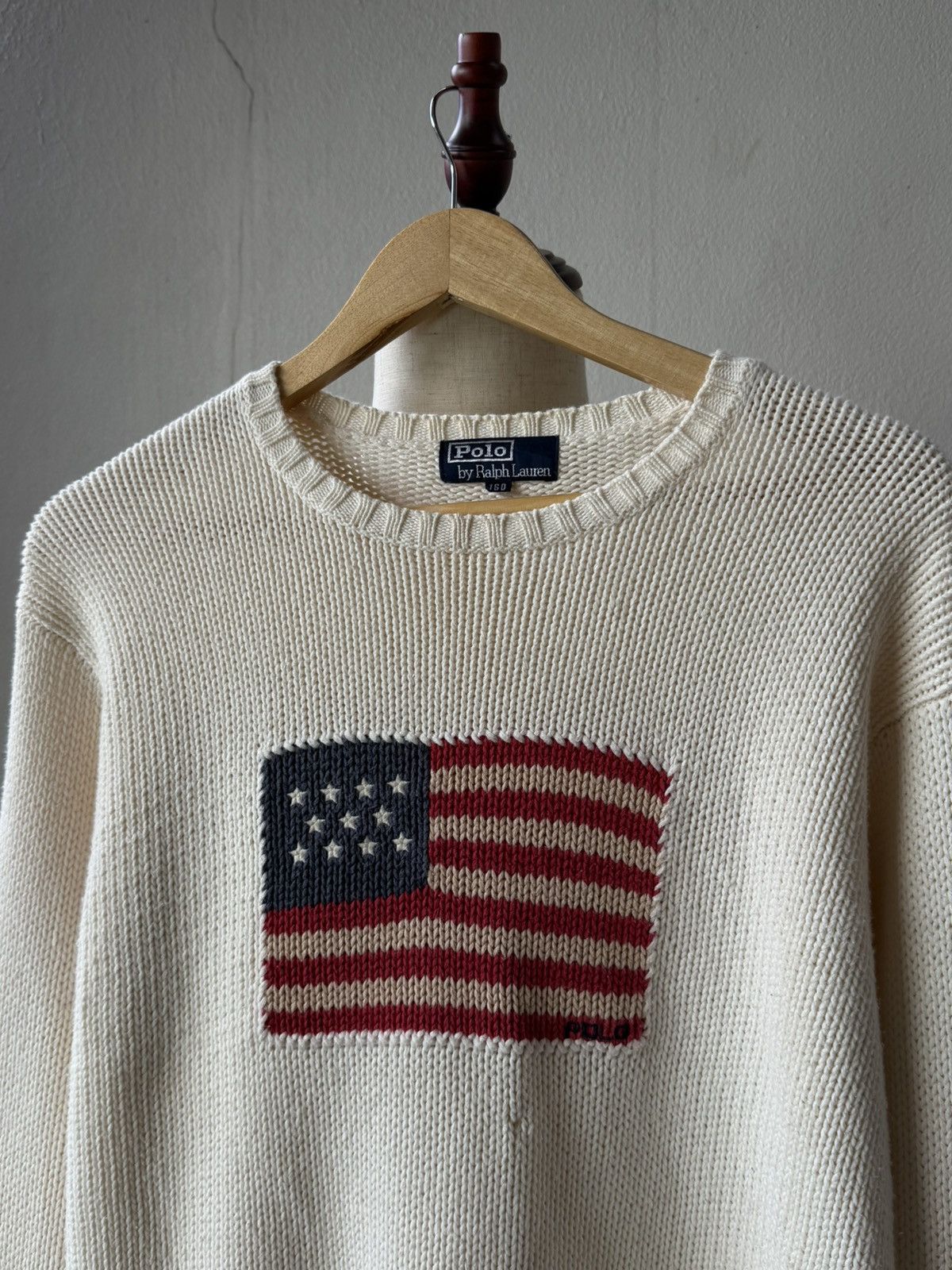 Polo Ralph Lauren POLO RALPH LAUREN USA FLAG KNITWEAR Size US L / EU 52-54 / 3 - 2 Thumbnail