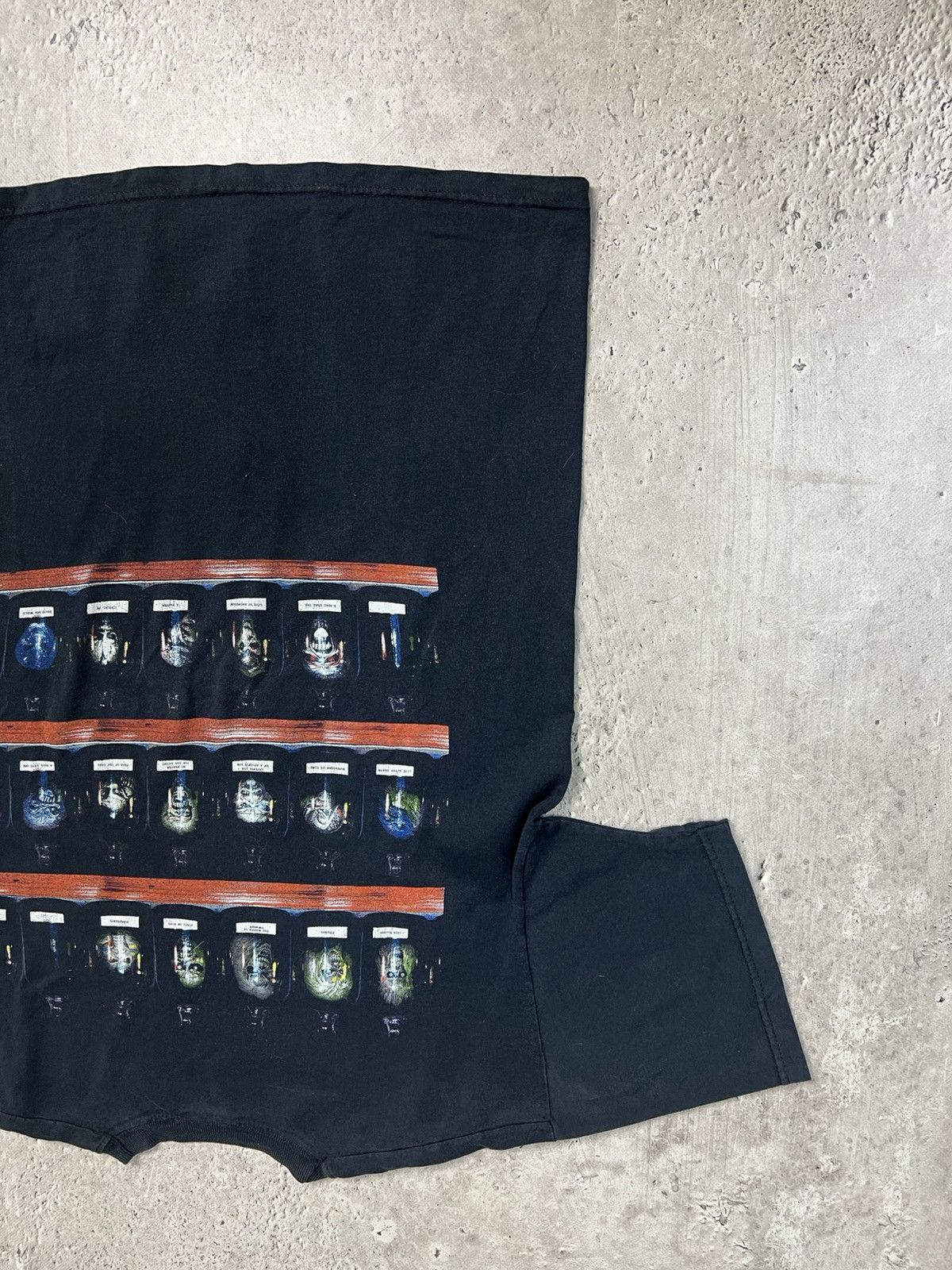 Band Tees × Iron Maiden × Vintage 00s Iron Maiden TOUR 2003 t shirt Faded BOXY Size US L / EU 52-54 / 3 - 11 Thumbnail
