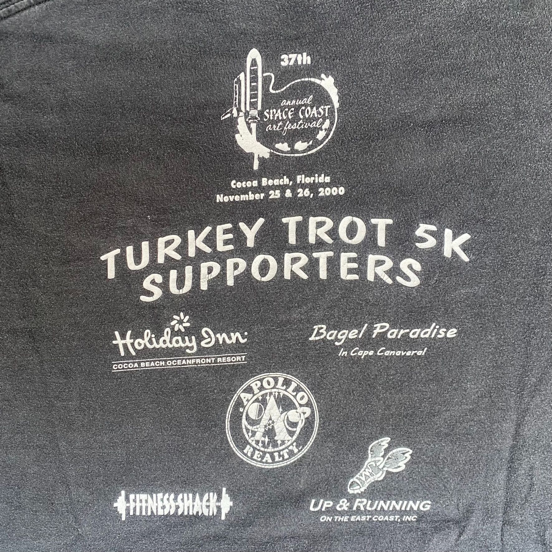 Hanes Vintage Y2K Art Festival 2000 T-Shirt Sun Faded Long Sleeve Size US L / EU 52-54 / 3 - 8 Thumbnail