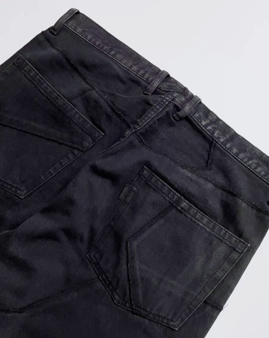 Undercover undercover Patchwork Cropped Straight Leg Jeans-2506 Size US 32 / EU 48 - 5 Thumbnail