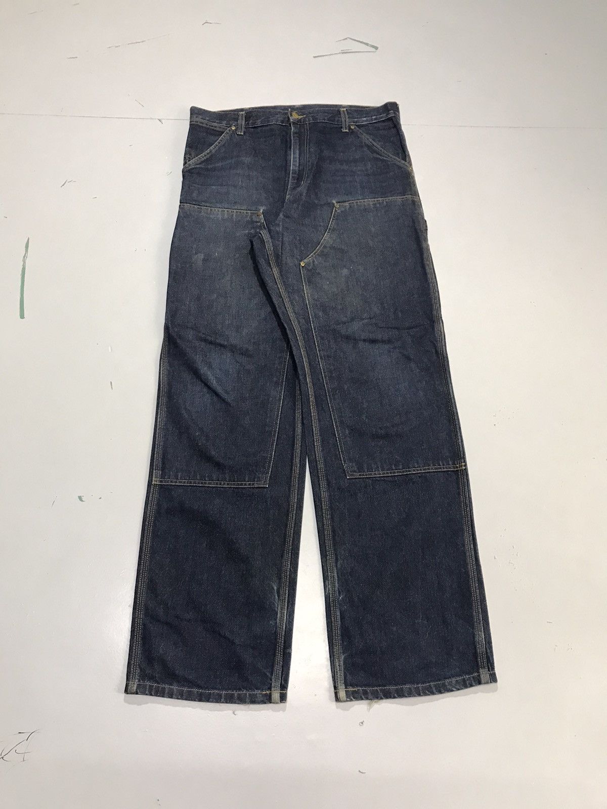 Carhartt Vintage Carhartt double knee workwear denim Size US 36 / EU 52 - 1 Thumbnail