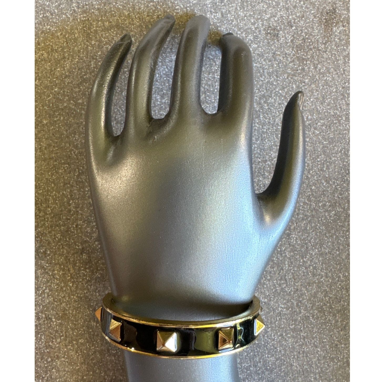 Other Black and Gold Spike Bangle Bracelet Size ONE SIZE - 4 Thumbnail