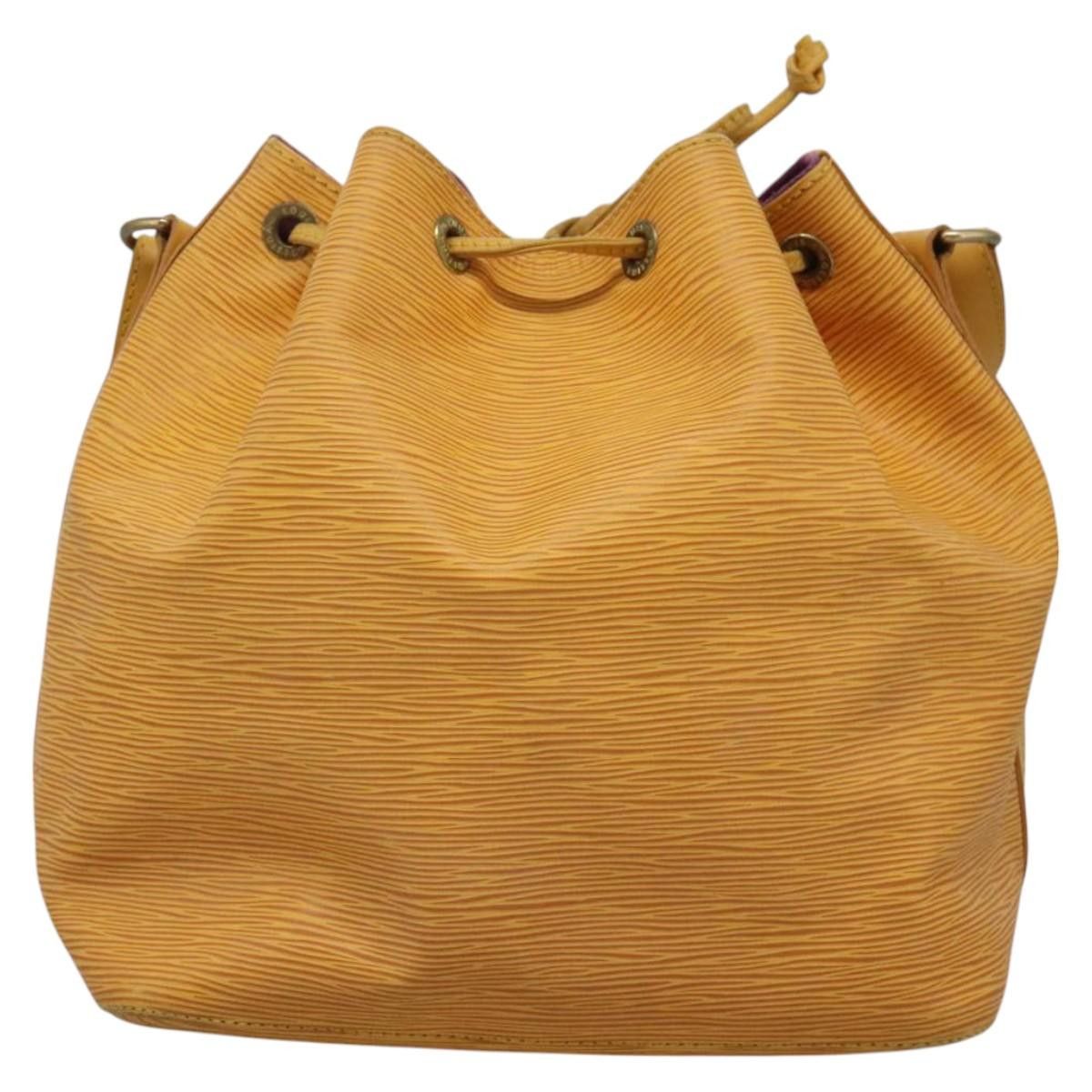 Louis Vuitton LOUIS VUITTON Epi Petit Noe Shoulder Bag Yellow M44109 Size ONE SIZE - 2 Thumbnail