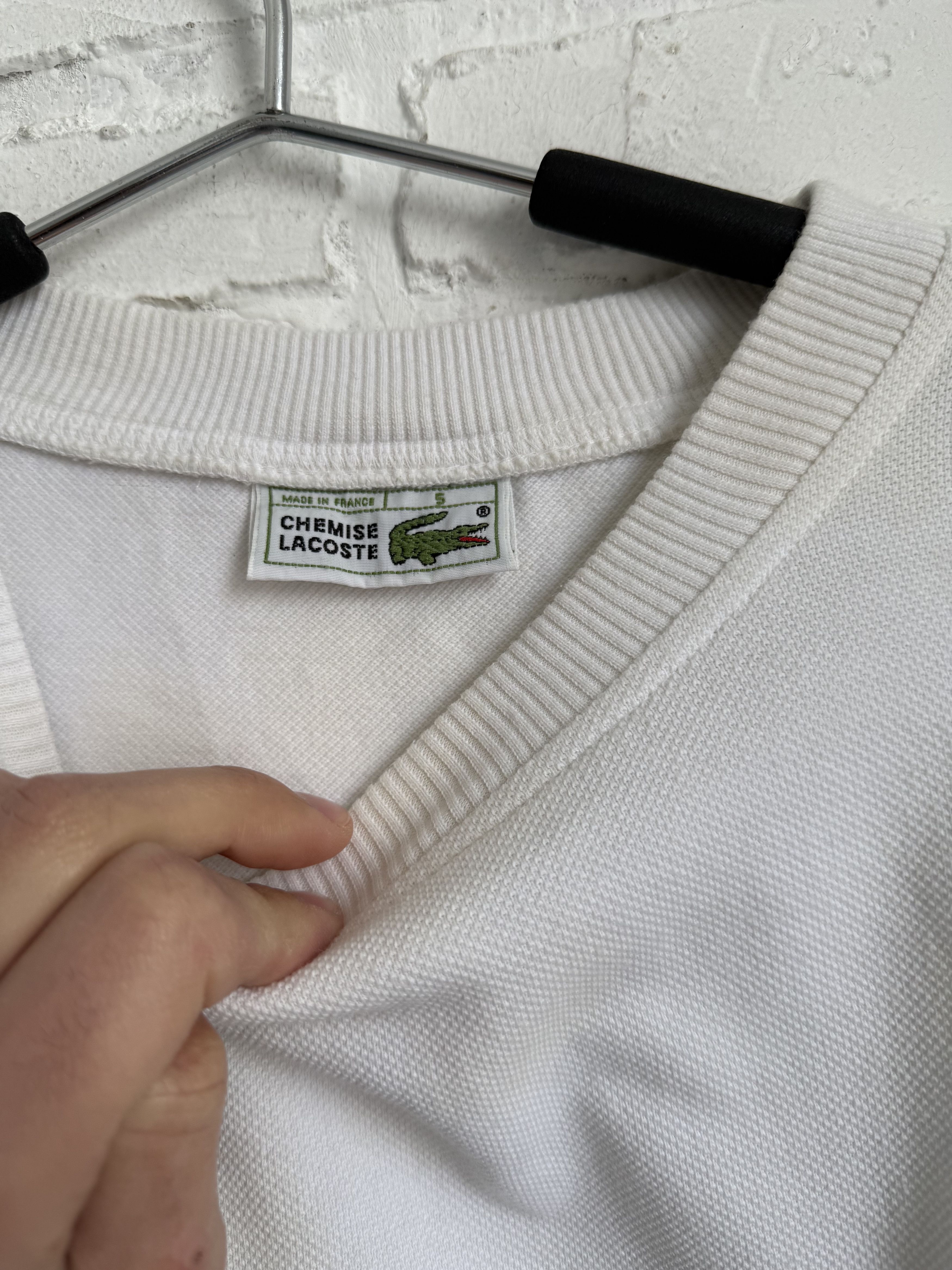 Lacoste Vintage Lacoste Chemise tennis embroidered crewneck Size US L / EU 52-54 / 3 - 3 Thumbnail
