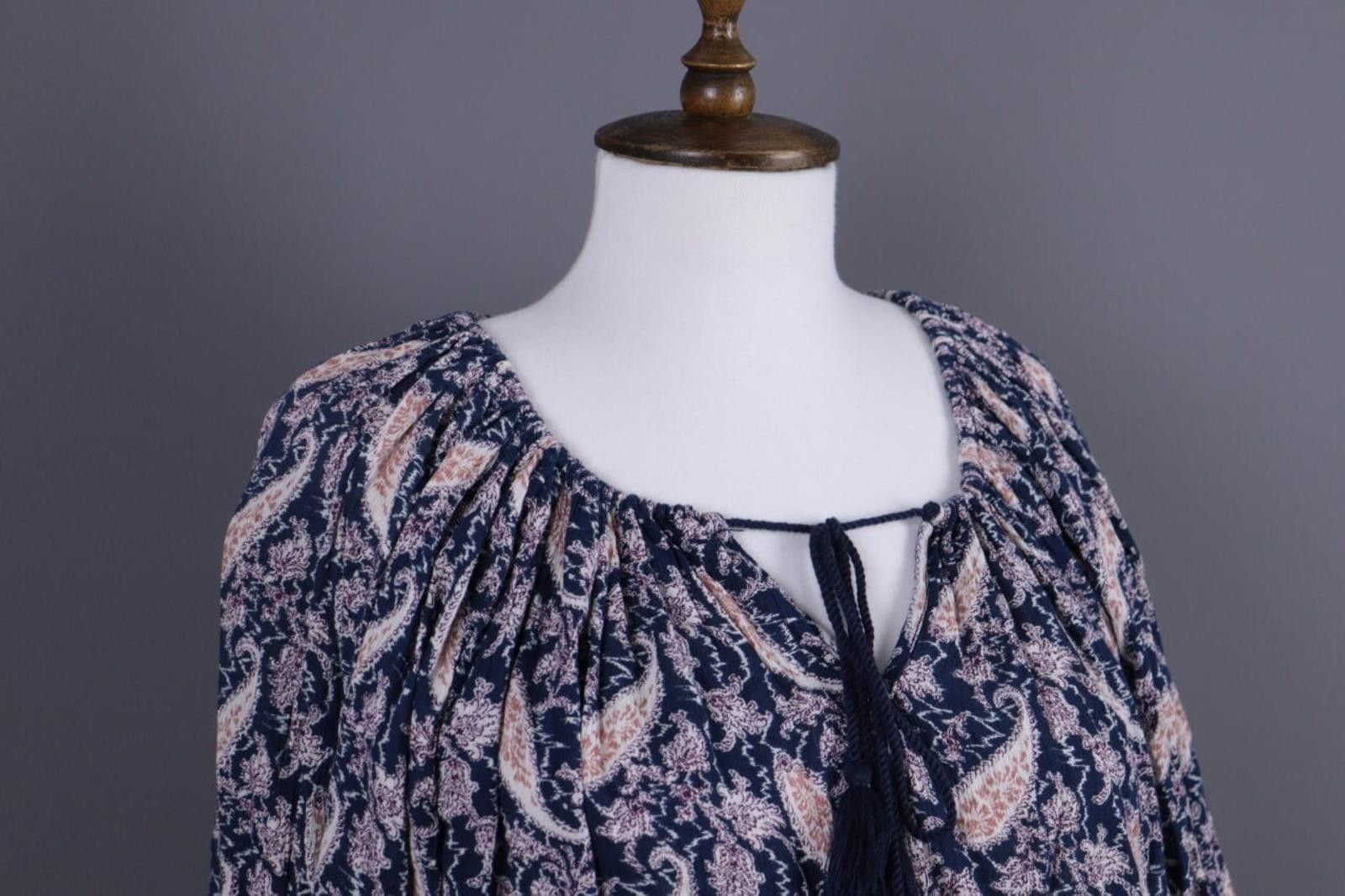 Denim & Supply Ralph Lauren Denim & Supply Ralph Lauren RL Boho Floral Top Blouse Sz S Size S / US 4 / IT 40 - 8 Thumbnail