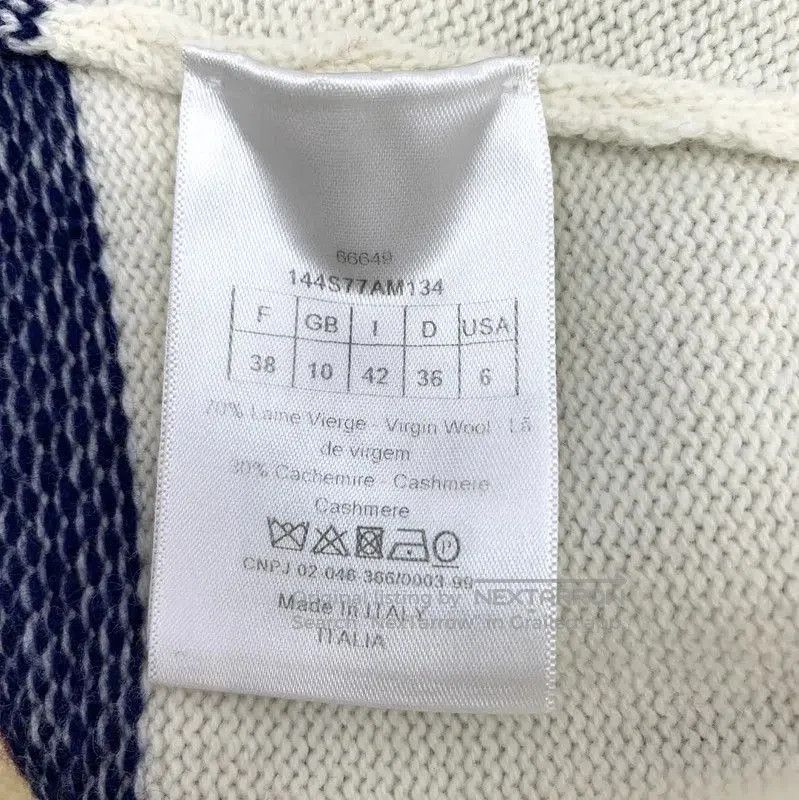Dior Dior Beige Wool Women's Sweater with Star Design . Size S / US 4 / IT 40 - 6 Thumbnail