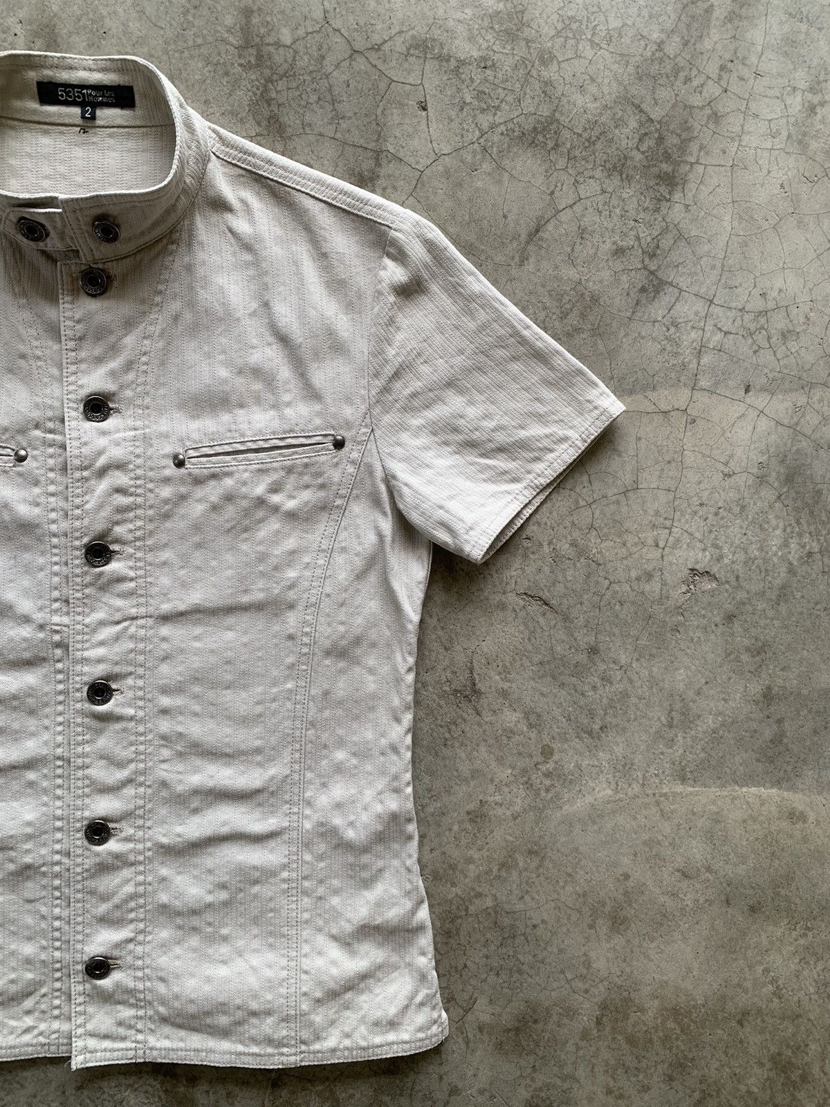 If Six Was Nine 5351 Pour Les Hommes Archives Denim Jacket Size XS / US 0-2 / IT 36-38 - 3 Thumbnail