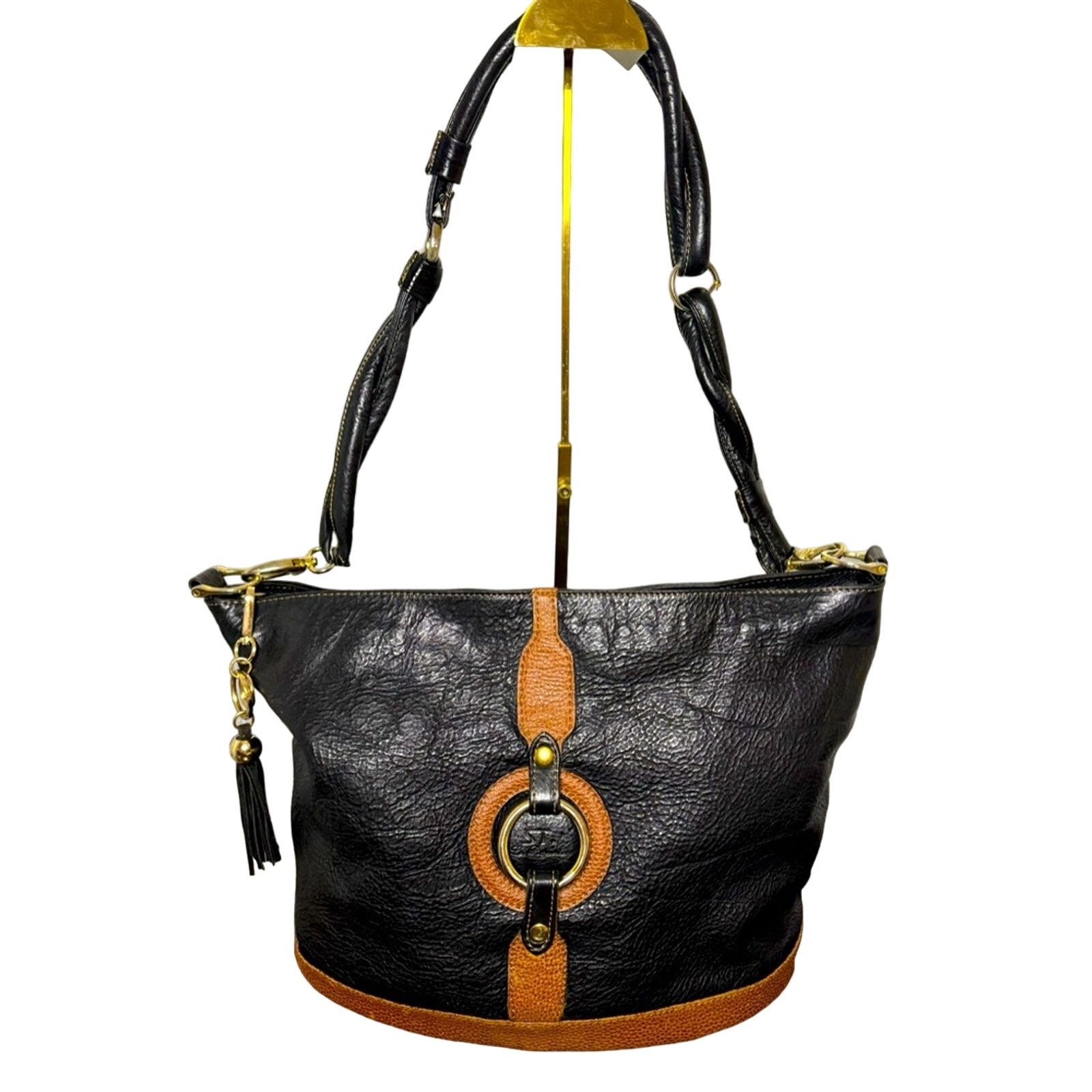 Other Stefani Italian Leather Large Shoulder Bag Size ONE SIZE - 1 Thumbnail