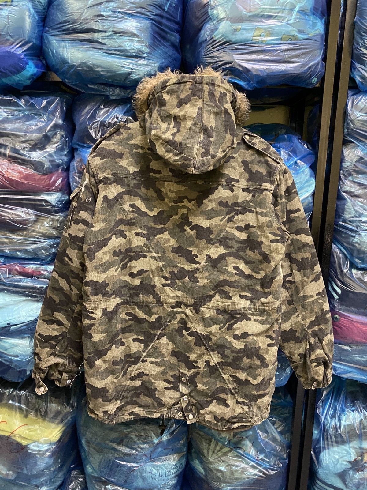 Henrik Vibskov Henrik Vibskov Camouflage M-65 Style Fishtail Parka Jacket Size US M / EU 48-50 / 2 - 13 Thumbnail