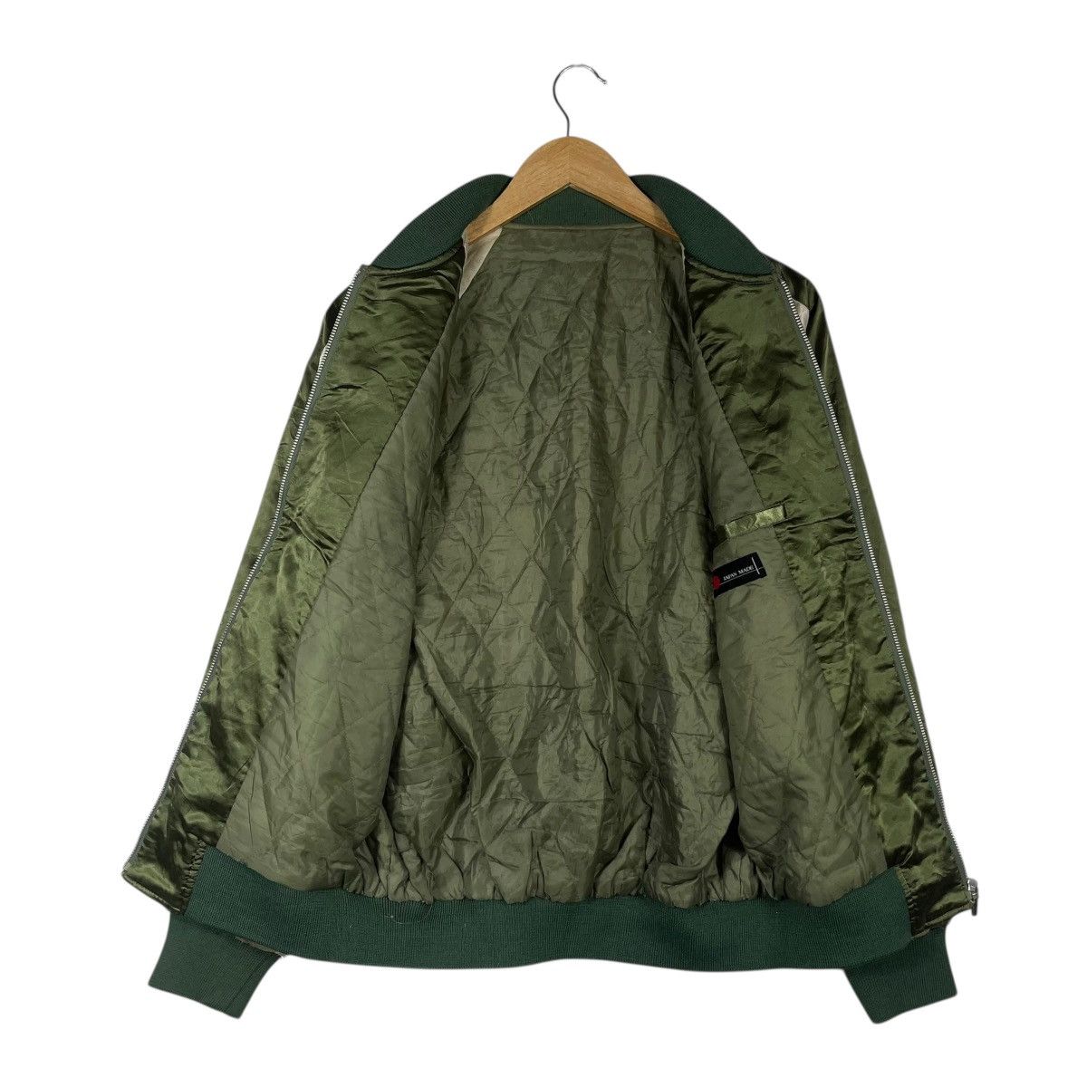 Japanese Brand Vintage Sukajan Japan Made Souvenir Jacket | Tiger & Dragon Size US XL / EU 56 / 4 - 5 Thumbnail