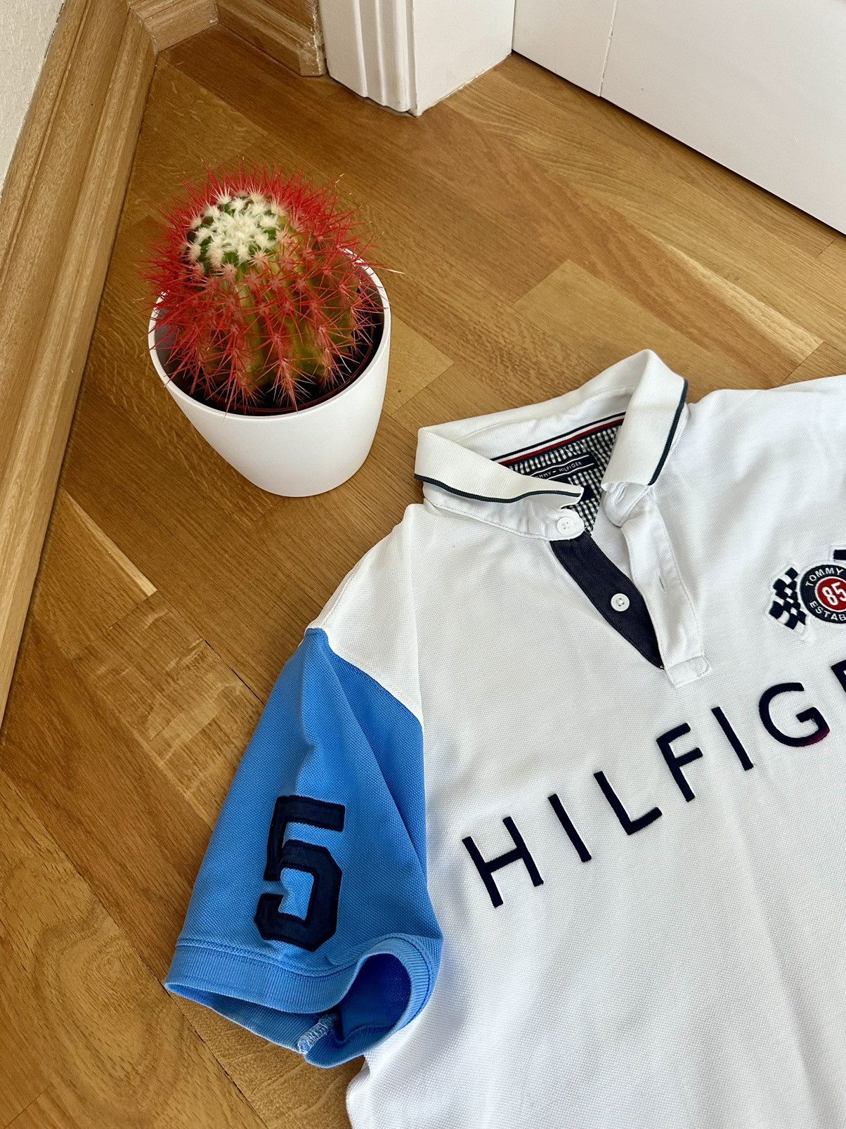 Tommy Hilfiger Vintage Polo Tommy Hilfiger RalphLauren Style Size US XL / EU 56 / 4 - 10 Thumbnail