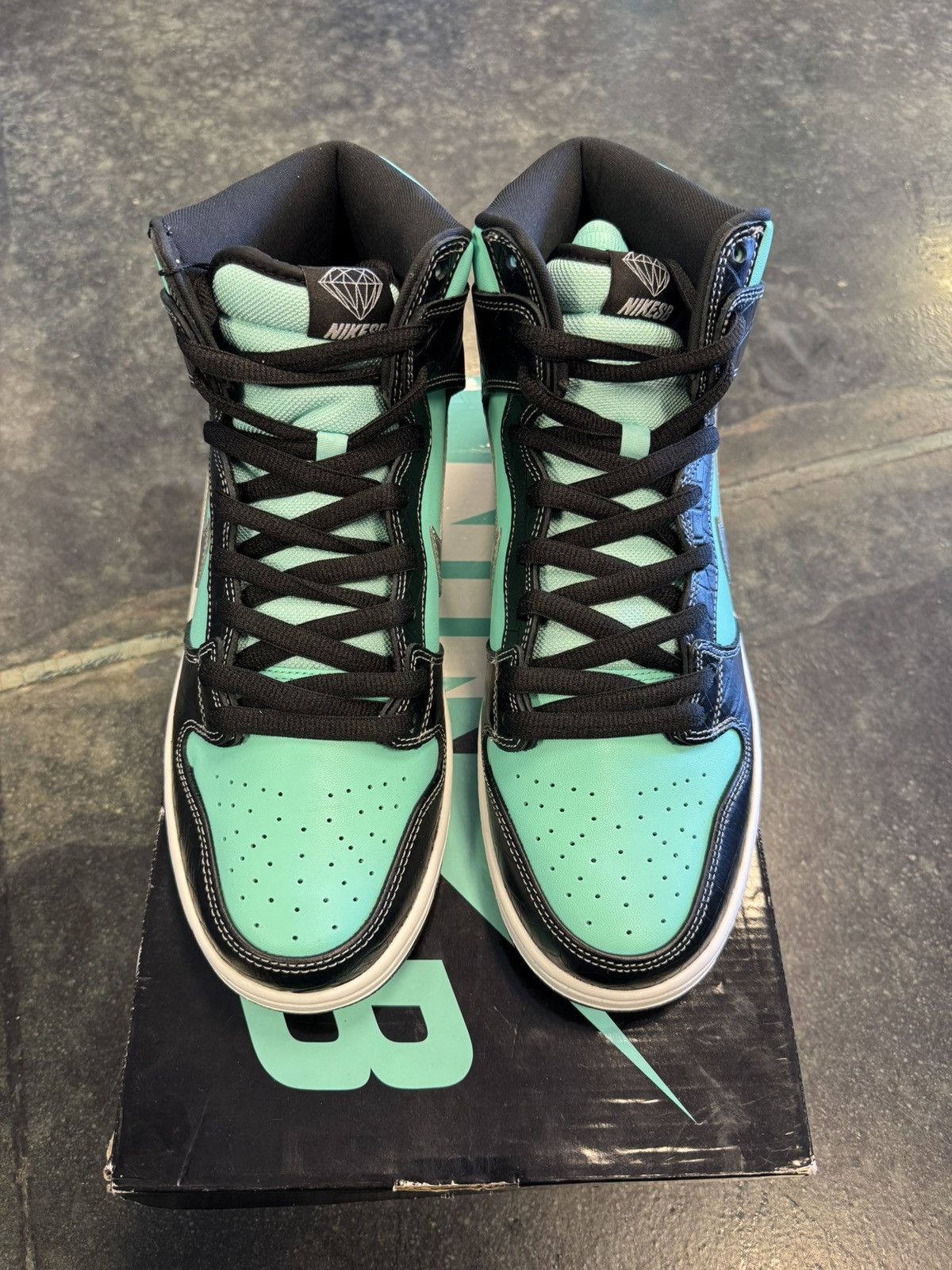 Nike SB Dunk High SB Tiffany Size US 12 / EU 45 - 3 Thumbnail