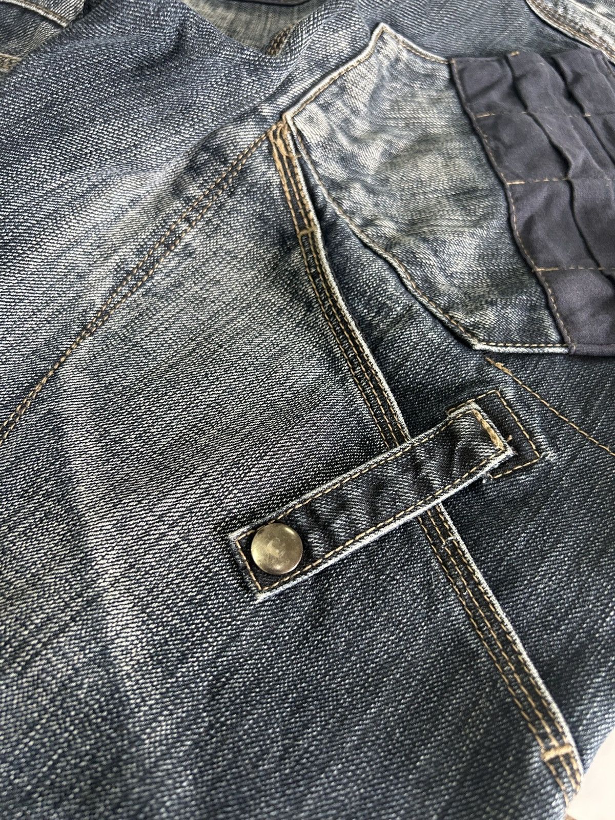 PPFM × Vintage 💥 Vintage Japanese Denim PPFM Mad Punk Jeans Size US 31 - 12 Thumbnail