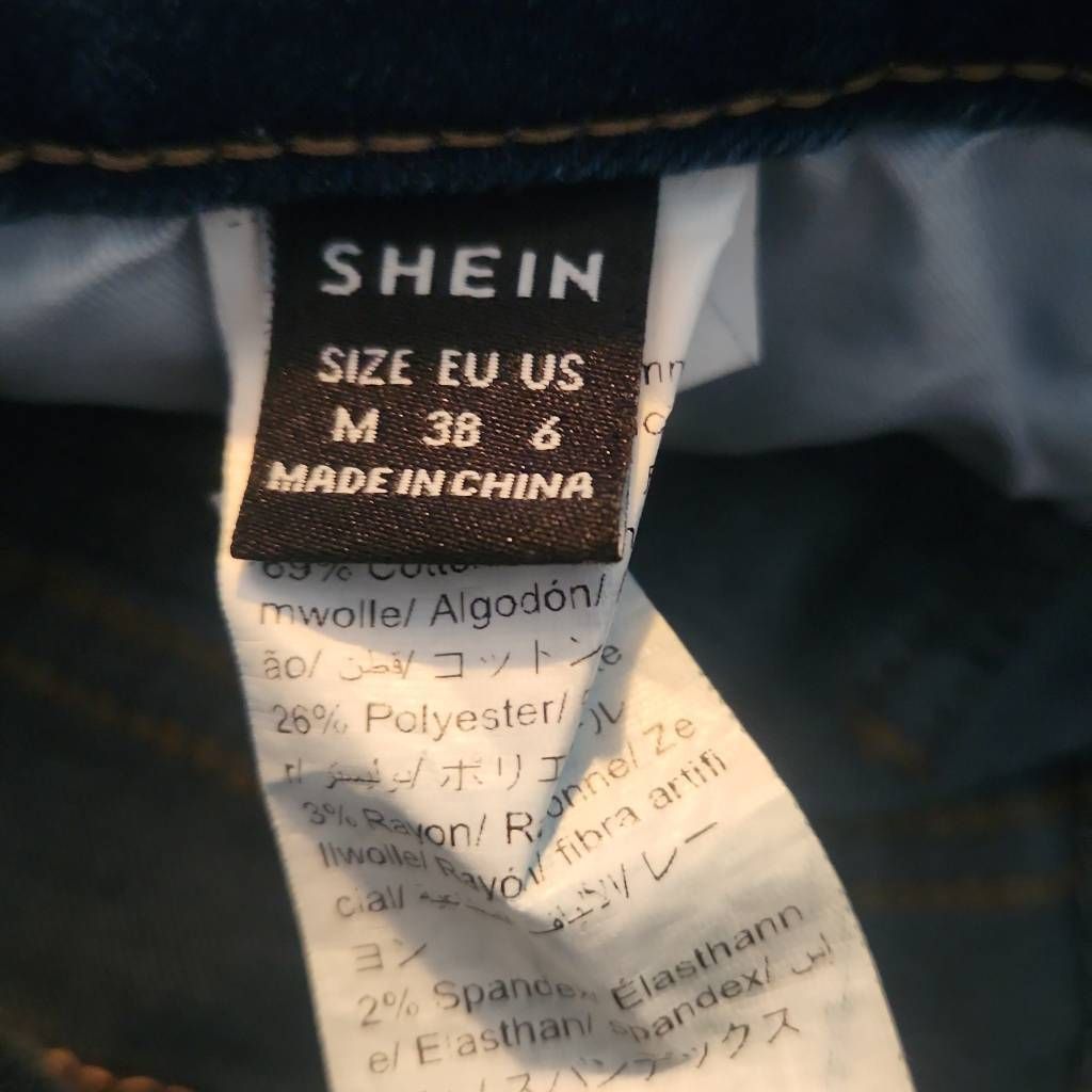 Shein Shein Women's Size 6 Blue Stretchy Skinny Jeans Size 28" / US 6 / IT 42 - 4 Thumbnail