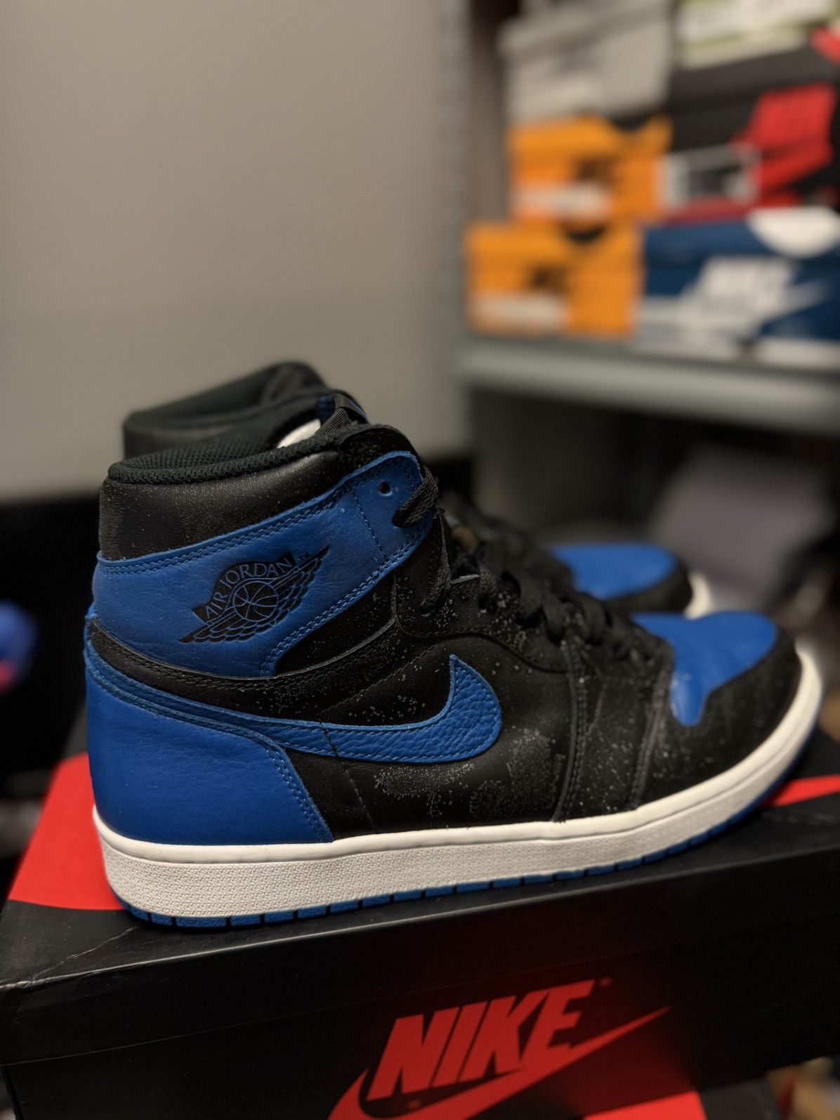 Jordan Brand Jordan 1 High Royal Blue 2016 🧼 W Box Size 12 Size US 12 / EU 45 - 3 Thumbnail