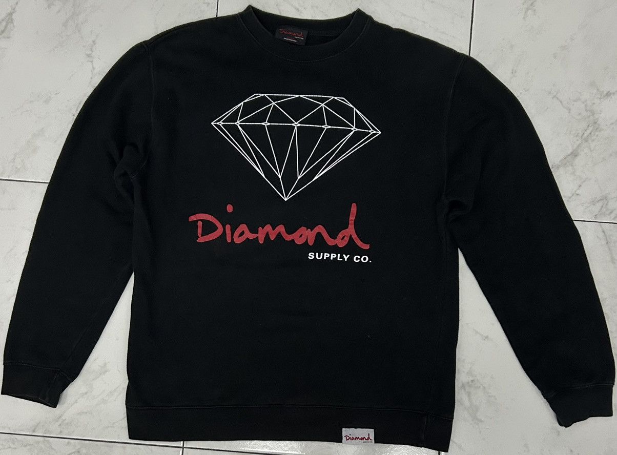 Diamond Supply Co. VINTAGE DIAMOND SUPPLY CO SWEATSHIRT Size US L / EU 52-54 / 3 - 1 Thumbnail