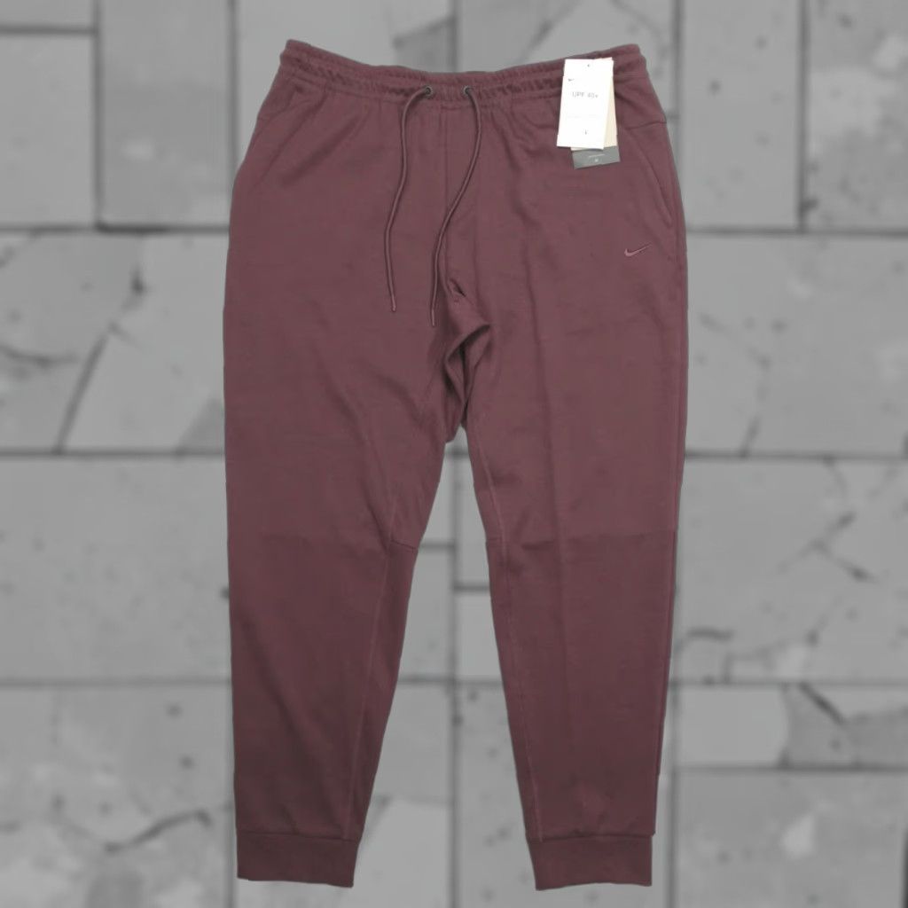 Nike Nike Dri-FIT Primary Fleece Performance Joggers Men's L Burgundy UPF 40+ FZ0975-652 Size US 33 - 1 Thumbnail