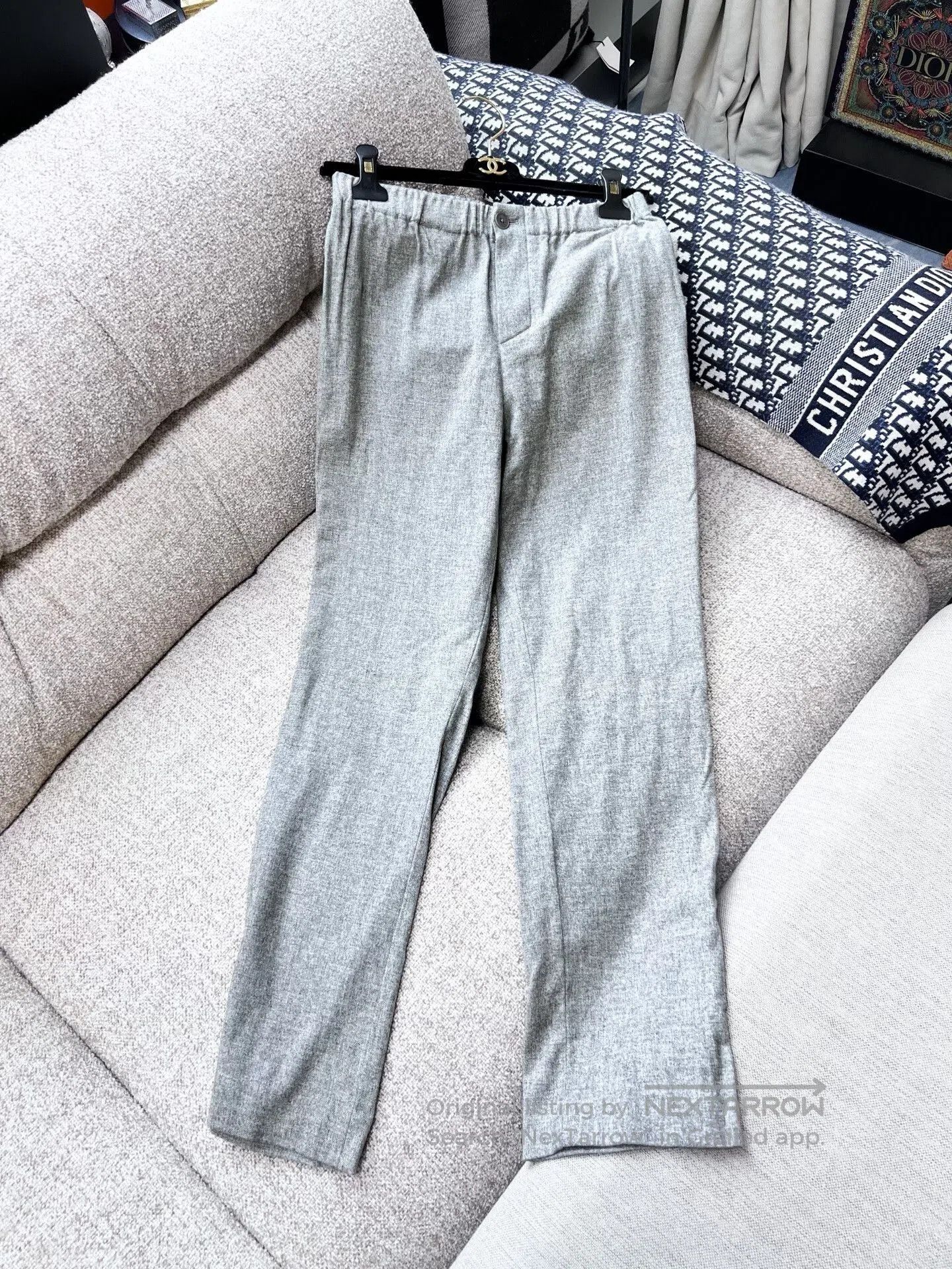 Loro Piana gray cashmere trousers by Loro Piana. Size US 38 / EU 54 - 4 Thumbnail