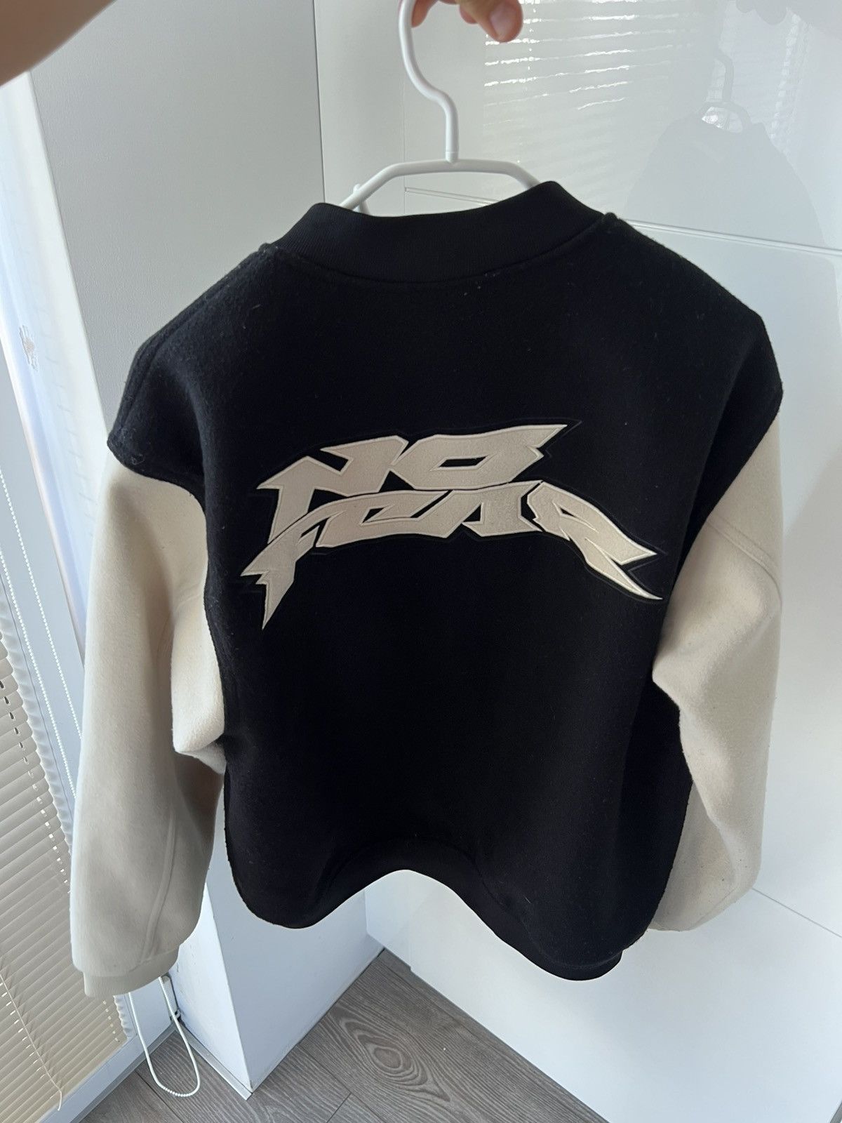 No Fear ‼️Teddy Fleece No Fear x H&M Big Logo Avant Garde Y2K Bomber Size US M / EU 48-50 / 2 - 19 Thumbnail
