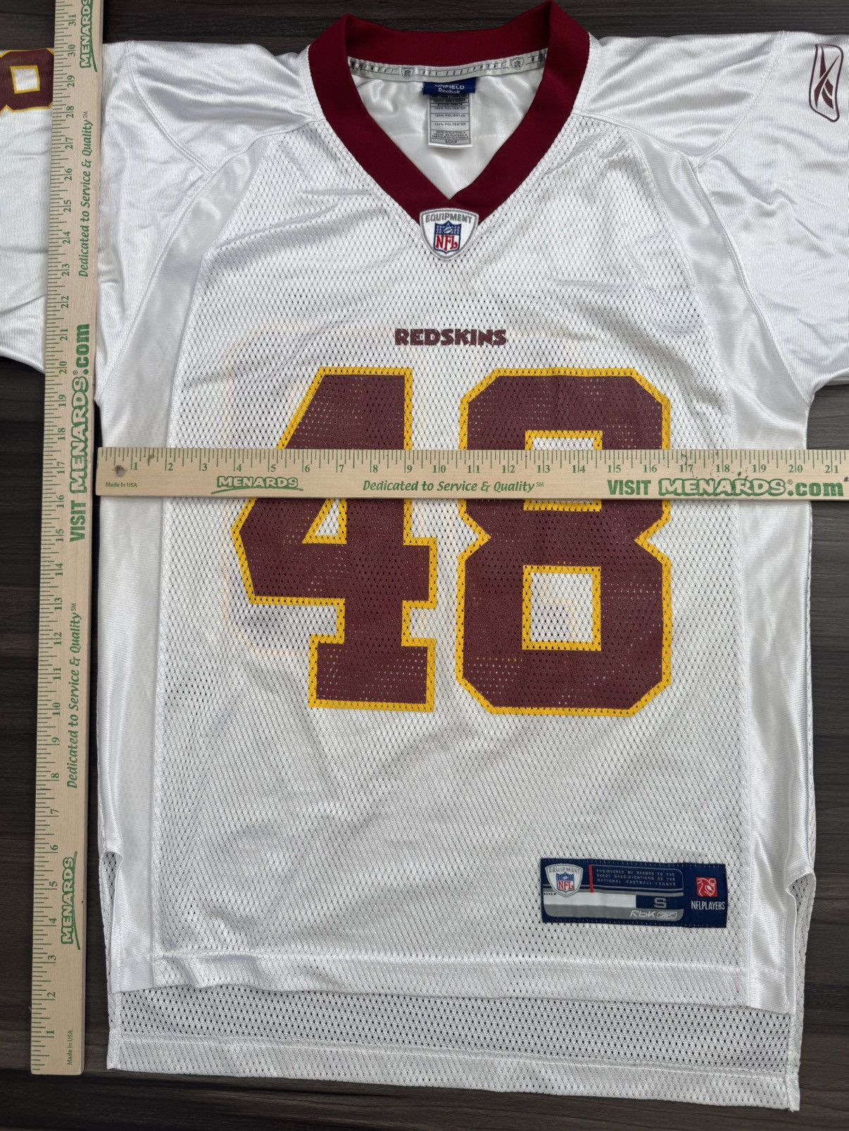 Reebok Reebok Washington Redskins Chris Horton #48 Jersey Small Size US S / EU 44-46 / 1 - 2 Thumbnail