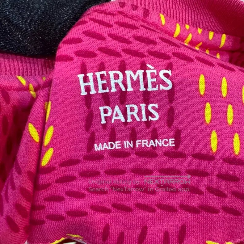 Hermes Hermes Cotton Short Sleeve Size XS / US 0-2 / IT 36-38 - 3 Thumbnail