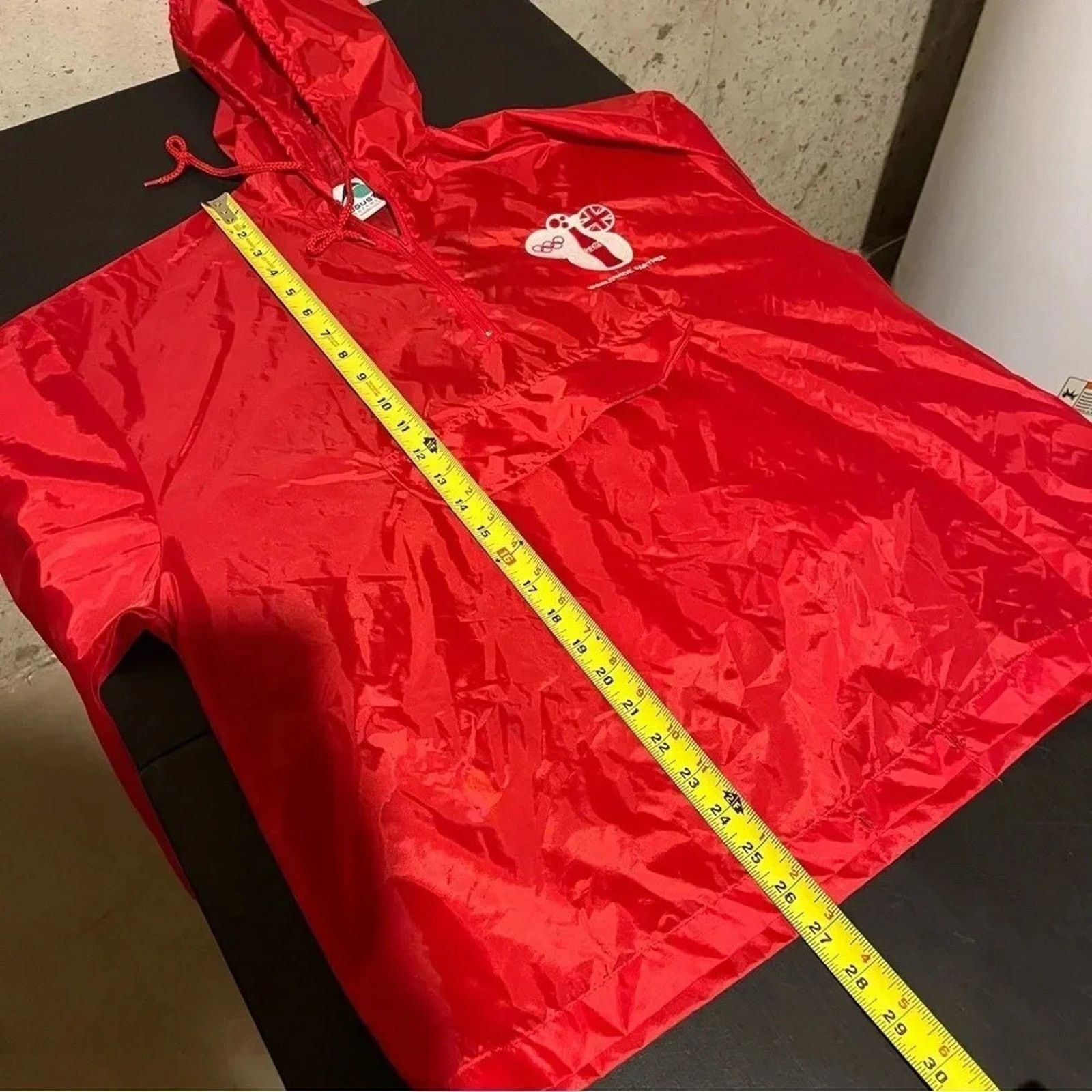 Augusta Sportswear 2012 London Olympics NWT Coca Cola Sz L 1/4 Zip Windbreaker Size L / US 10 / IT 46 - 8 Thumbnail