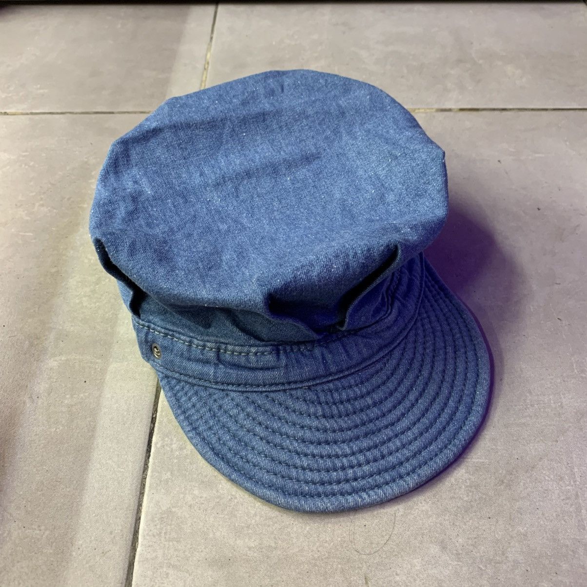 Japanese Brand DECHO Standard Worker Cap Size ONE SIZE - 2 Thumbnail