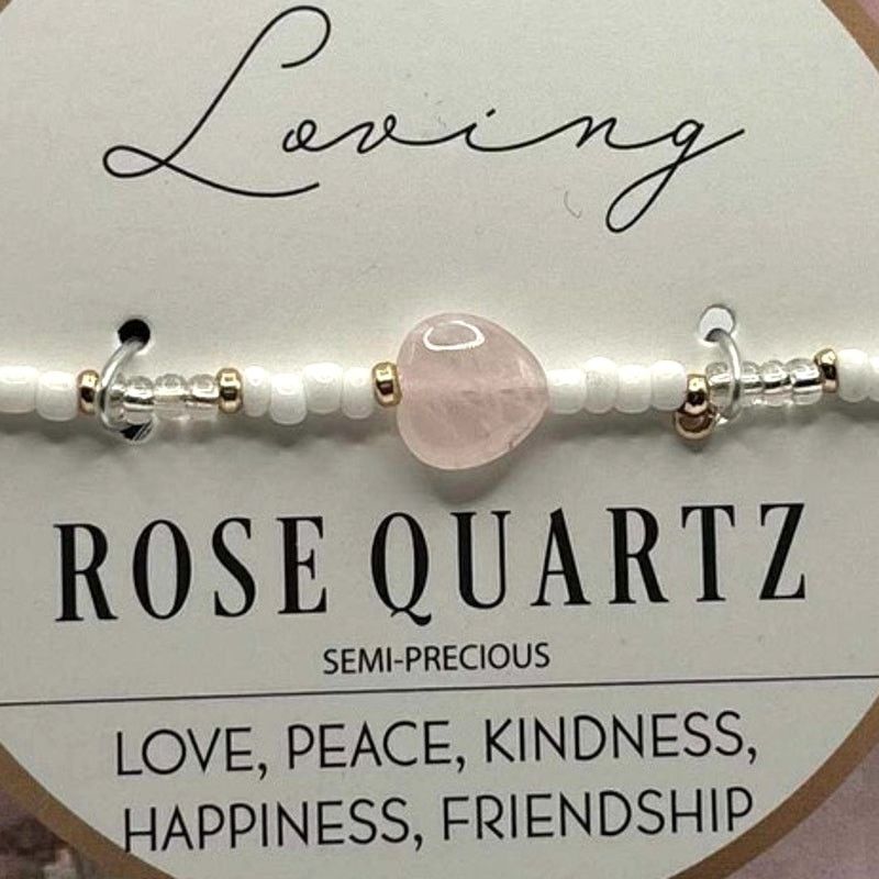 Other Pink Rose Quartz Crystal Bracelet Size ONE SIZE - 2 Thumbnail