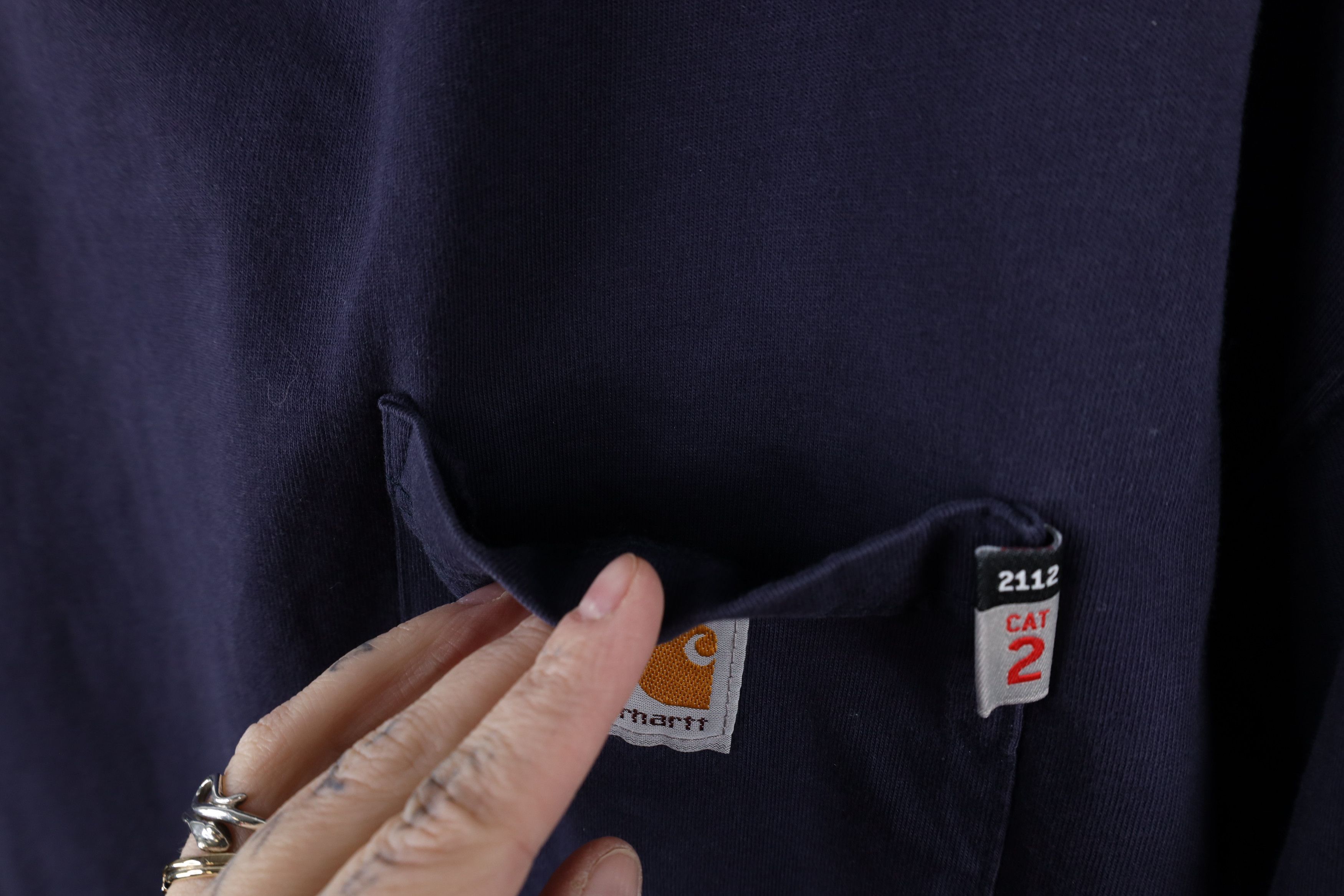 Carhartt Carhartt FR Spell Fire Resistant Short Sleeve Pocket T-Shirt Size US XXL / EU 58 / 5 - 6 Thumbnail
