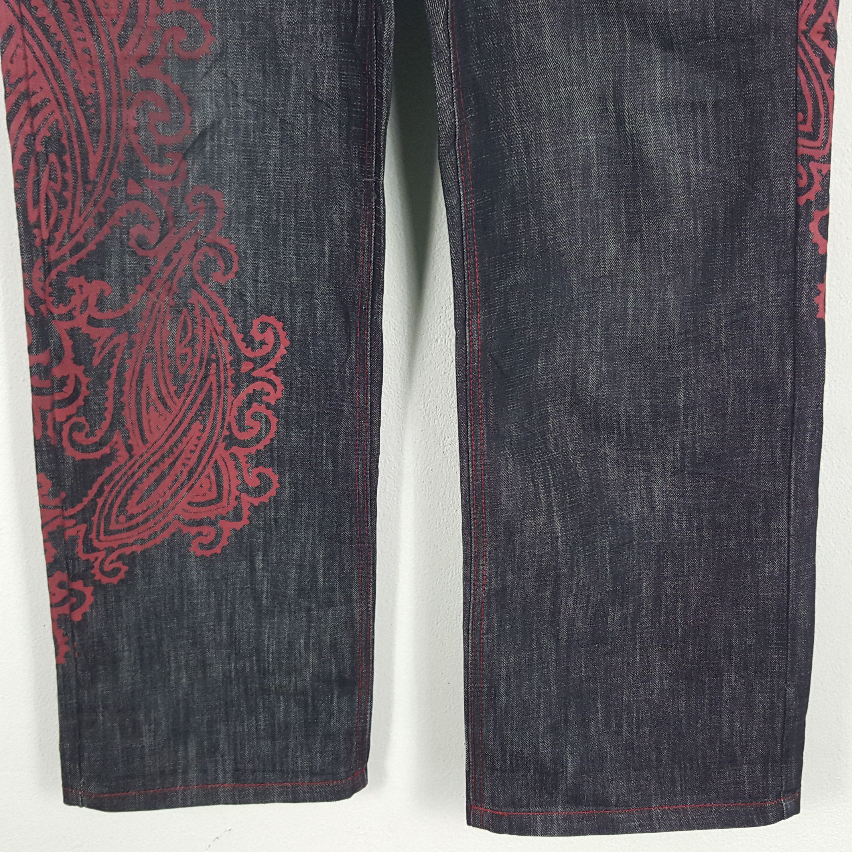 Vintage Vintage K.A.D Designer Denim Jeans Size US 34 / EU 50 - 3 Thumbnail