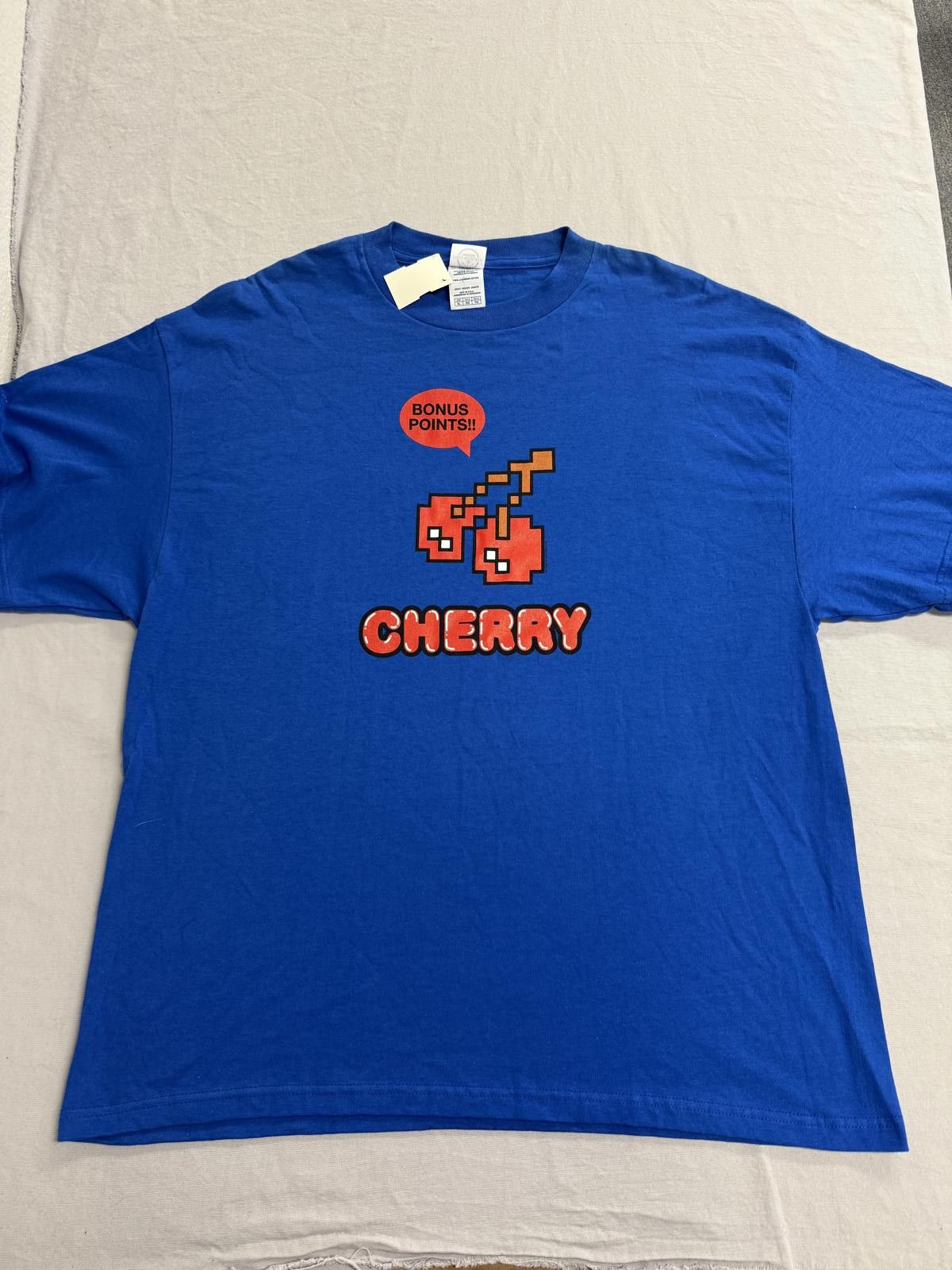 Designer VTG Pacman T-shirt Pac-Man Cherry Bonus Points Tee XL Size US XL / EU 56 / 4 - 1 Thumbnail