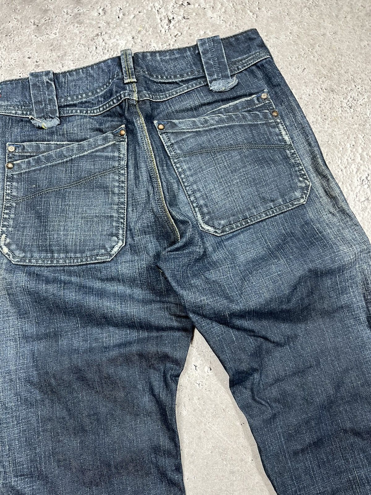 Diesel Diesel Morix Distressed Jeans Blue W27 L32 Size US 27 - 17 Thumbnail