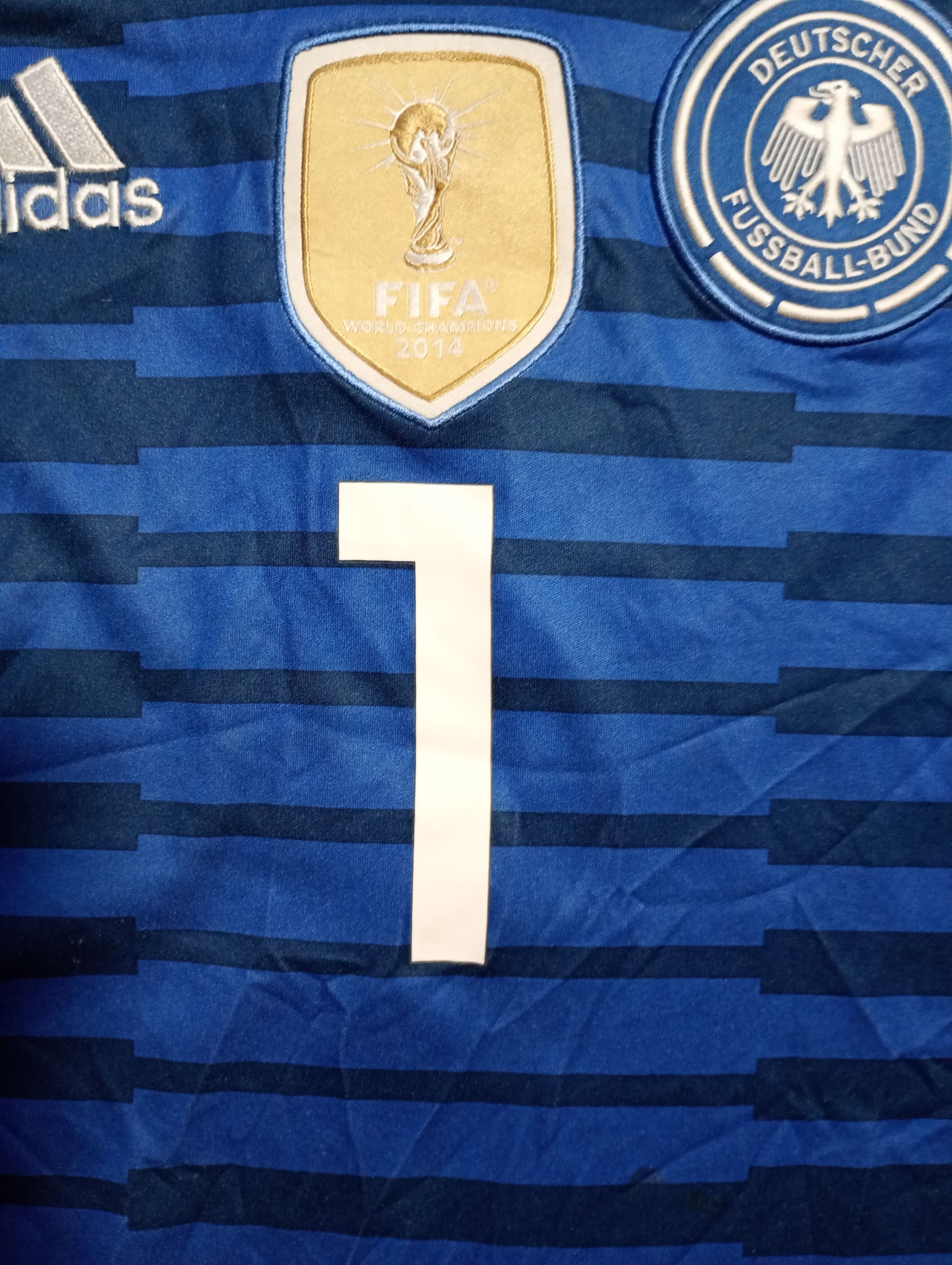 Adidas Adidas Germany Jersey 1 Neuer 2018-2019 Junior size XL Size US S / EU 44-46 / 1 - 9 Thumbnail