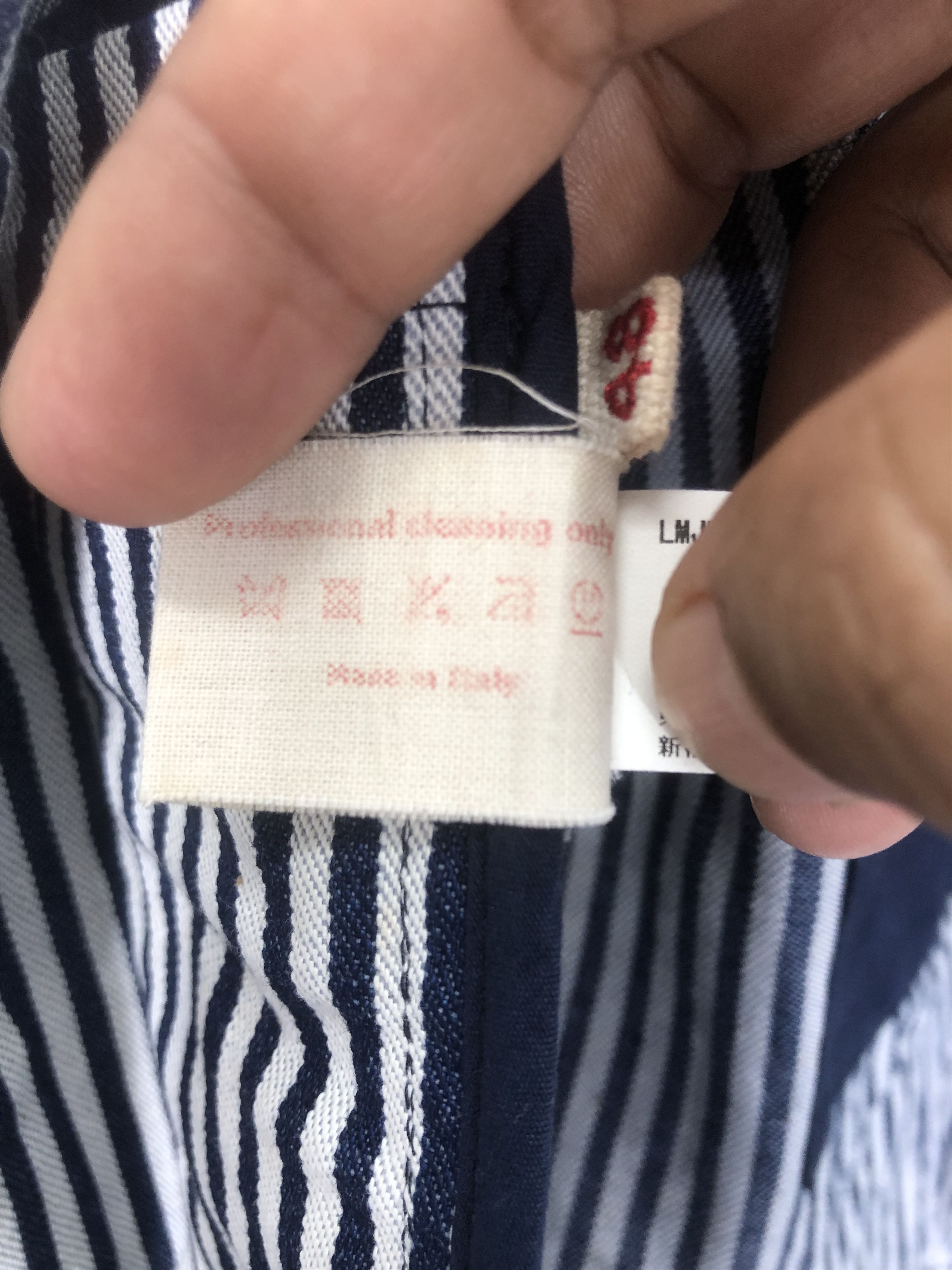 Marni MARNI Hickory Stripe Denime Jacket Size US M / EU 48-50 / 2 - 5 Thumbnail