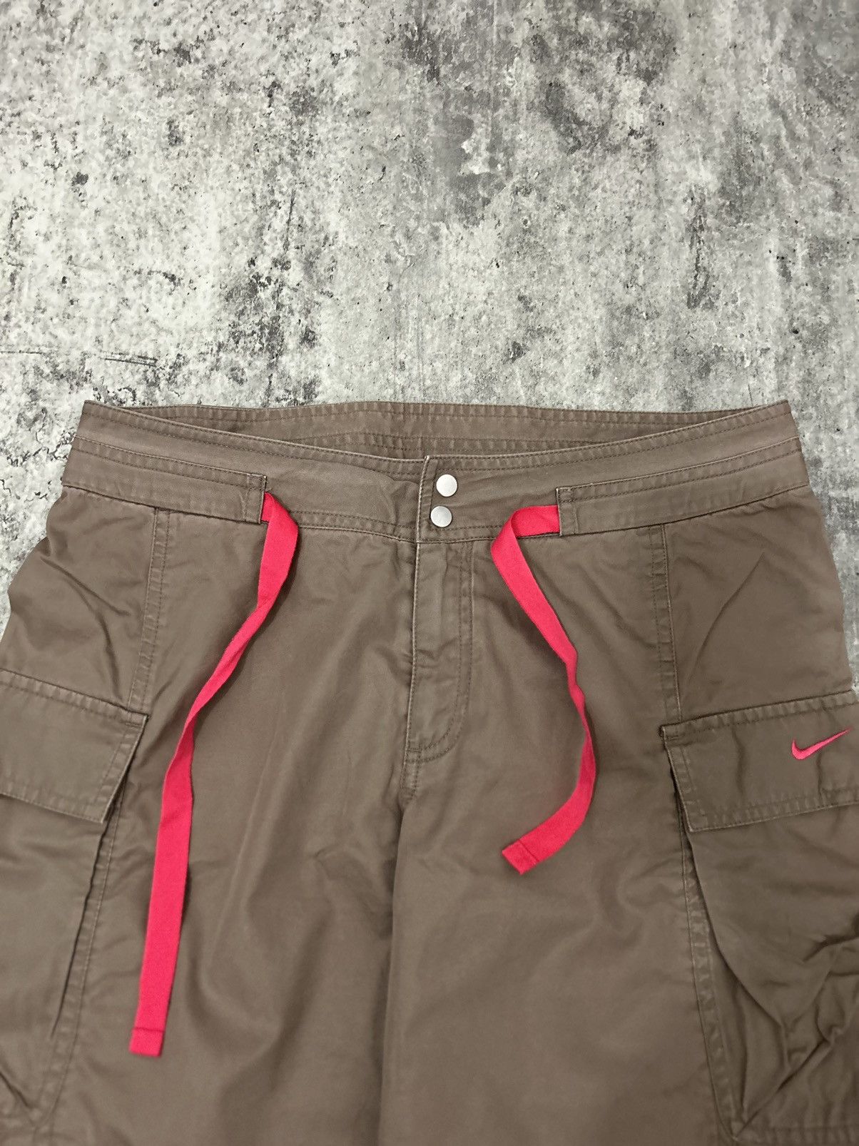Nike × Vintage Nike Bondage Cargo Parachute Pants Size US 31 - 7 Thumbnail