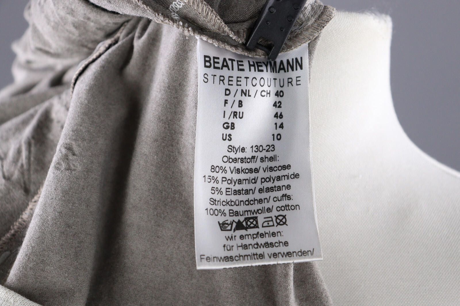 Designer Beate Heymann Street Couture Summer Sundress Size US 10 Size L / US 10 / IT 46 - 12 Thumbnail