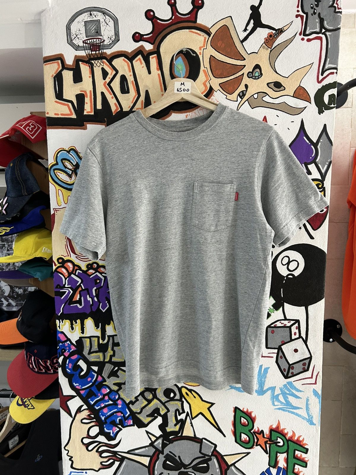 Supreme Supreme SS pocket Tee 2019 Size US M / EU 48-50 / 2 - 1 Thumbnail