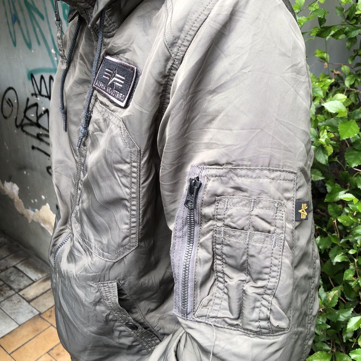 Alpha Industries ALPHA INDUSTRIES JACKET WITH HOODIE THERMOLITE Size US M / EU 48-50 / 2 - 6 Thumbnail