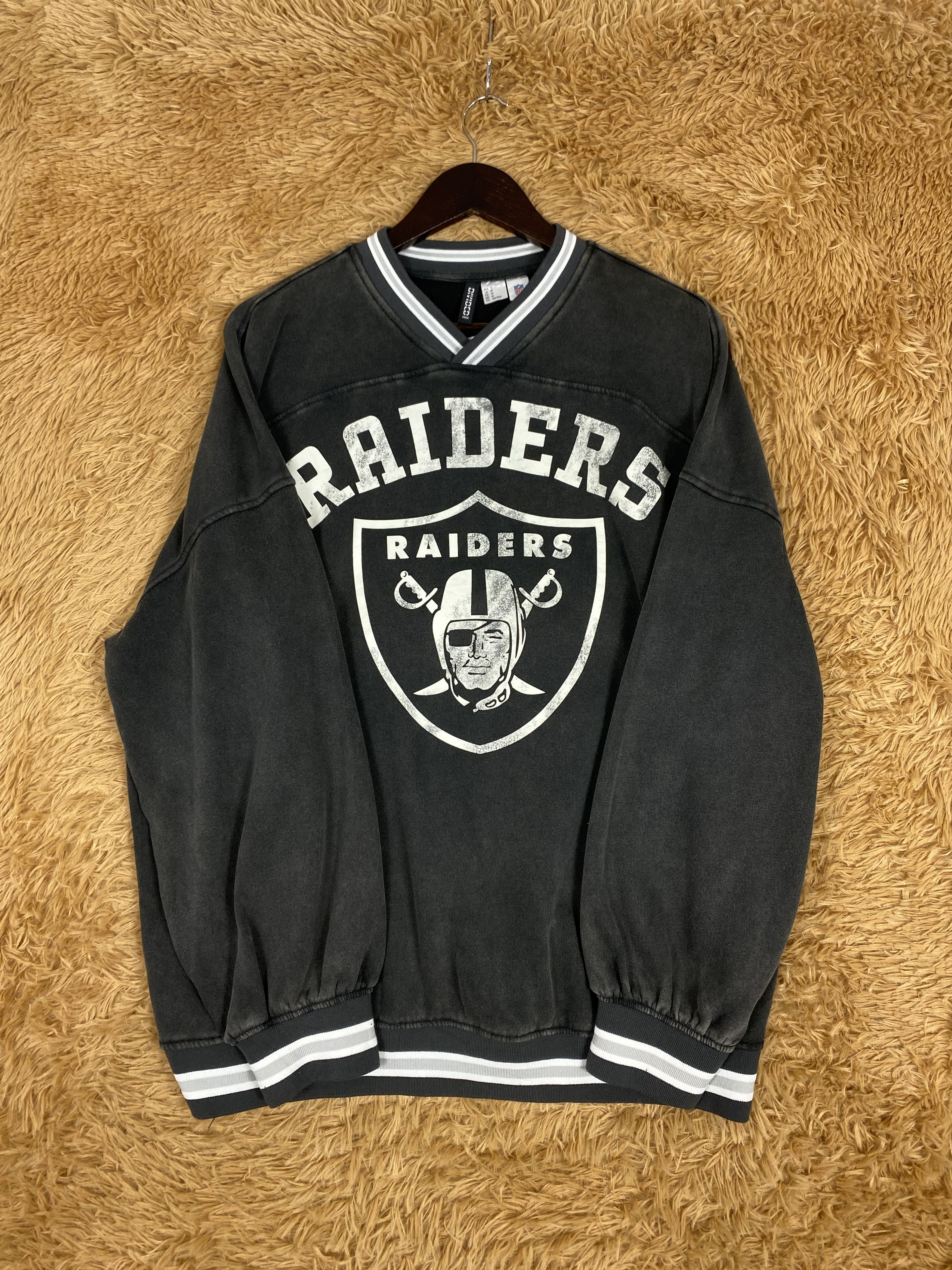 NFL Vintage Raiders X NFL Big Logo Sweatshirts PS0195 Size US M / EU 48-50 / 2 - 4 Thumbnail