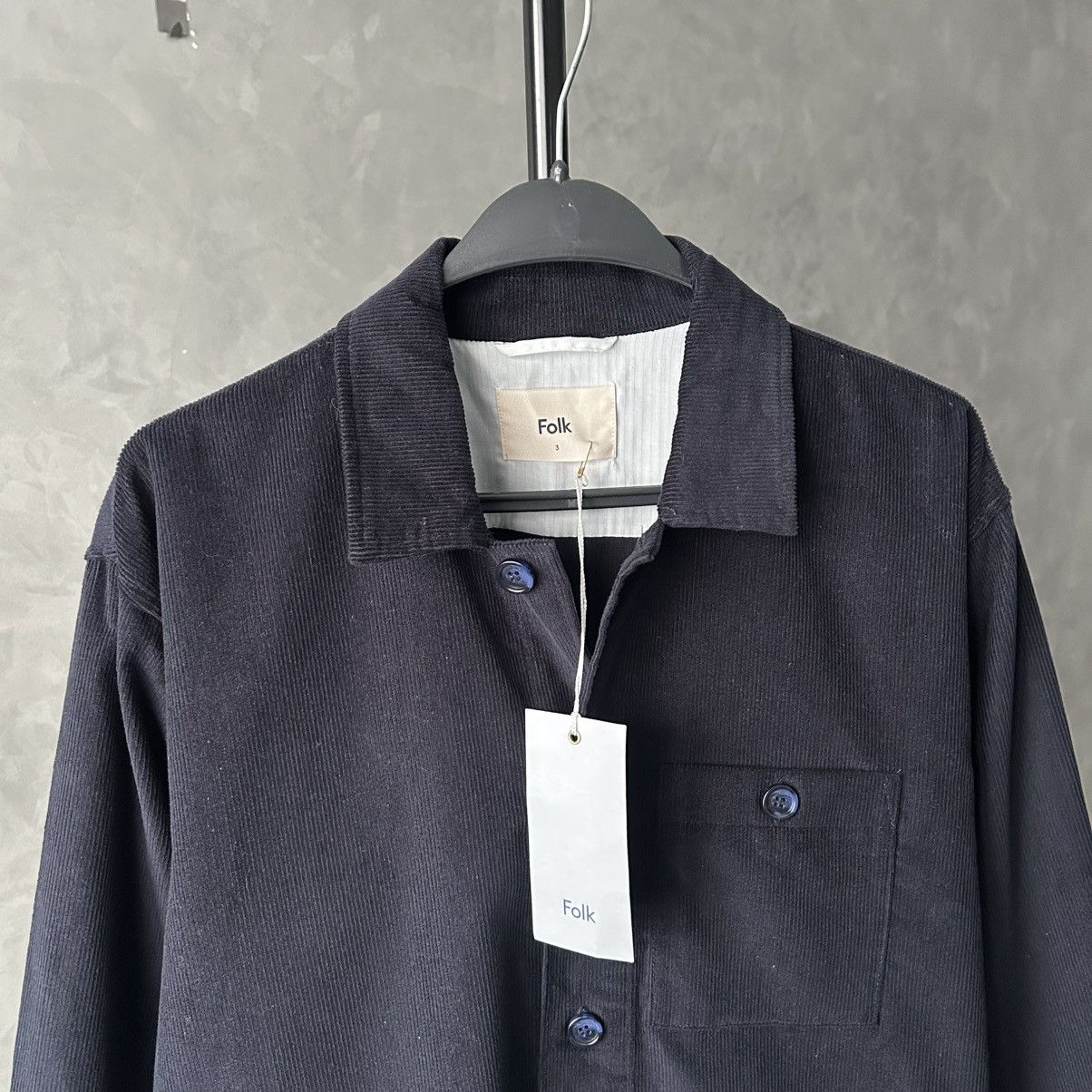 Folk Folk Corduroy Overshirt Owen Solid Color NEW Size US M / EU 48-50 / 2 - 4 Thumbnail