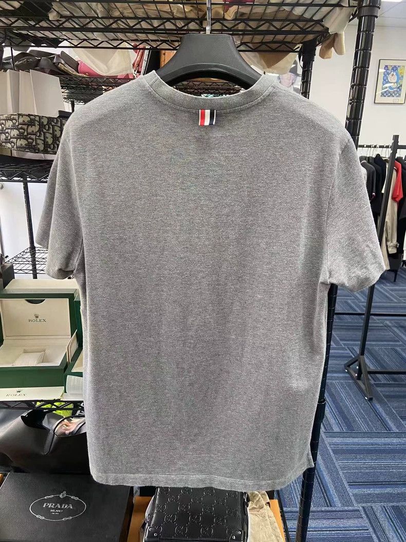 Thom Browne Thom Browne Short sleeves with boat anchor embroidery Size US L / EU 52-54 / 3 - 2 Thumbnail