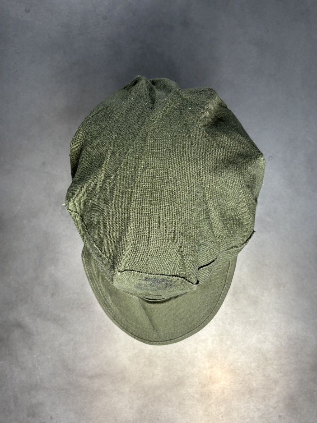 Vintage Vintage US Marine Corps Utility Hat Vietnam Drab Field EGA Size ONE SIZE - 13 Thumbnail