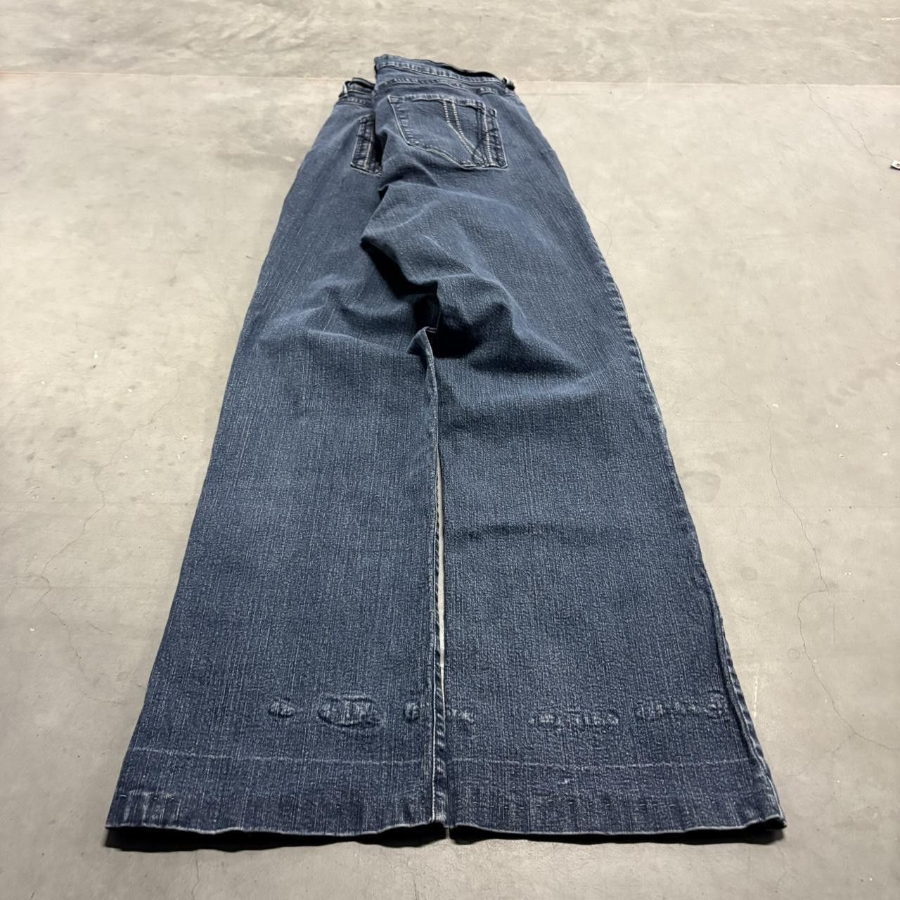 Vintage Crazy Vintage Y2K/2000s Grunge Streetwear Dark Wash Denim Jeans! Size US 30 / EU 46 - 4 Thumbnail