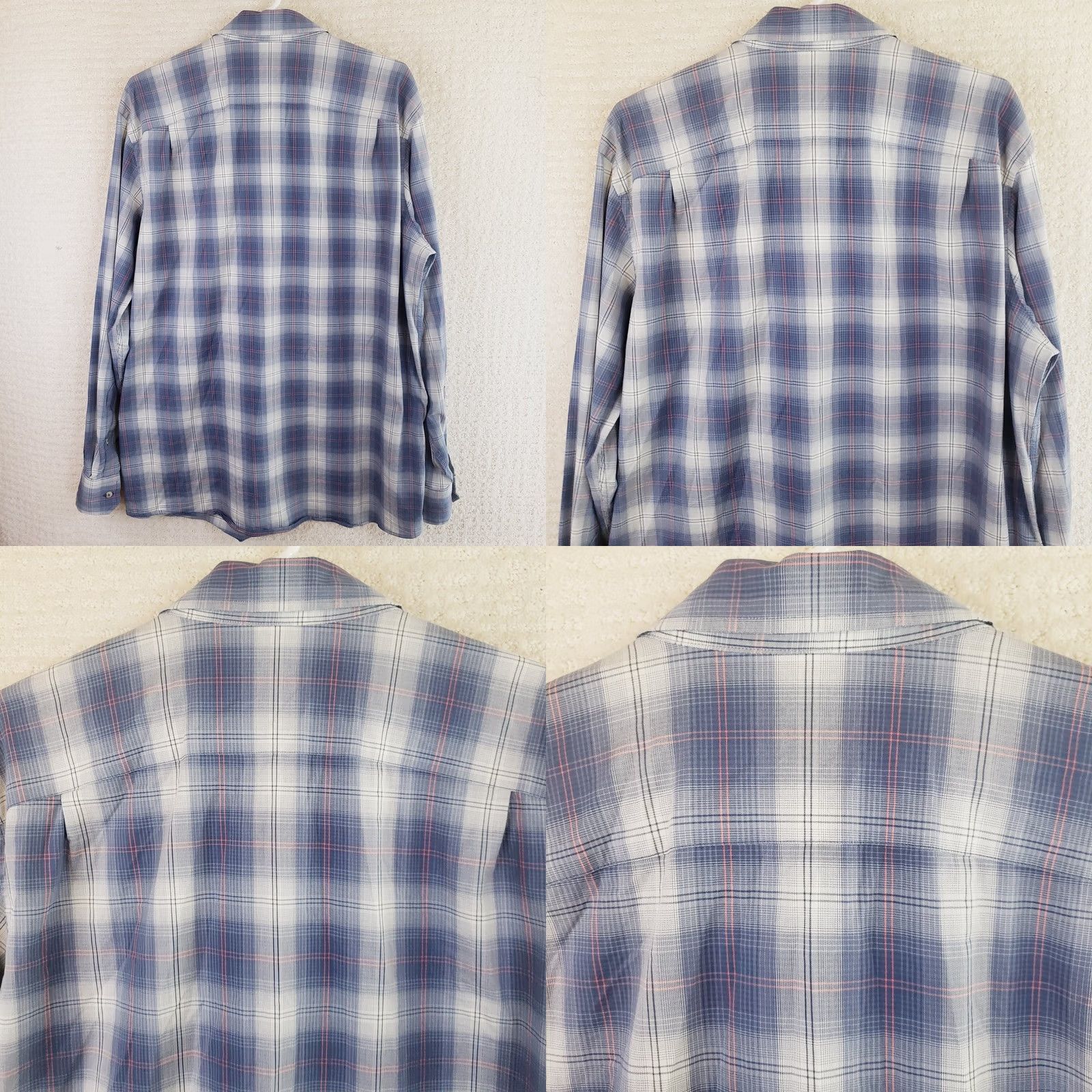 Southern Tide Southern Tide Coastal Passage Button-Down Shirt Men’s Large Plaid Performance Blue Cotton Elastodiene Regular Nautical Preppy Embroidered Pocket Size US L / EU 52-54 / 3 - 8 Thumbnail