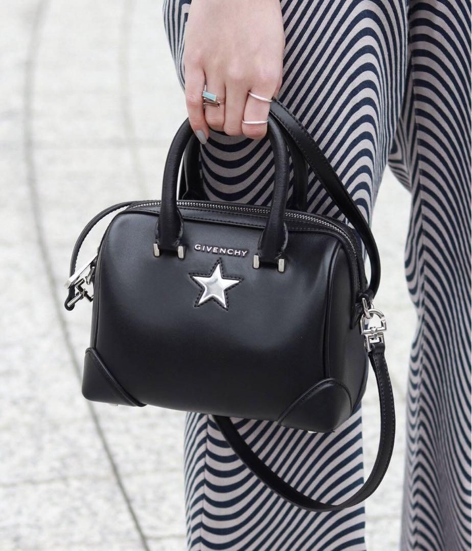 Givenchy Givenchy - Micro Calfskin Star Lucrezia Black Silver Size ONE SIZE - 15 Thumbnail