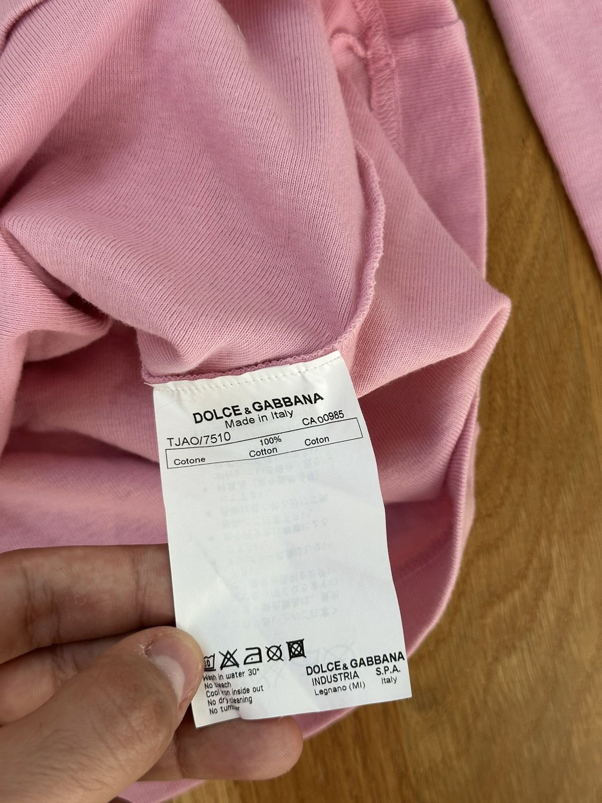 Dolce & Gabbana Dolce Gabbana Long Sleeve T-shirt Hollywood Centre Size M / US 6-8 / IT 42-44 - 11 Thumbnail