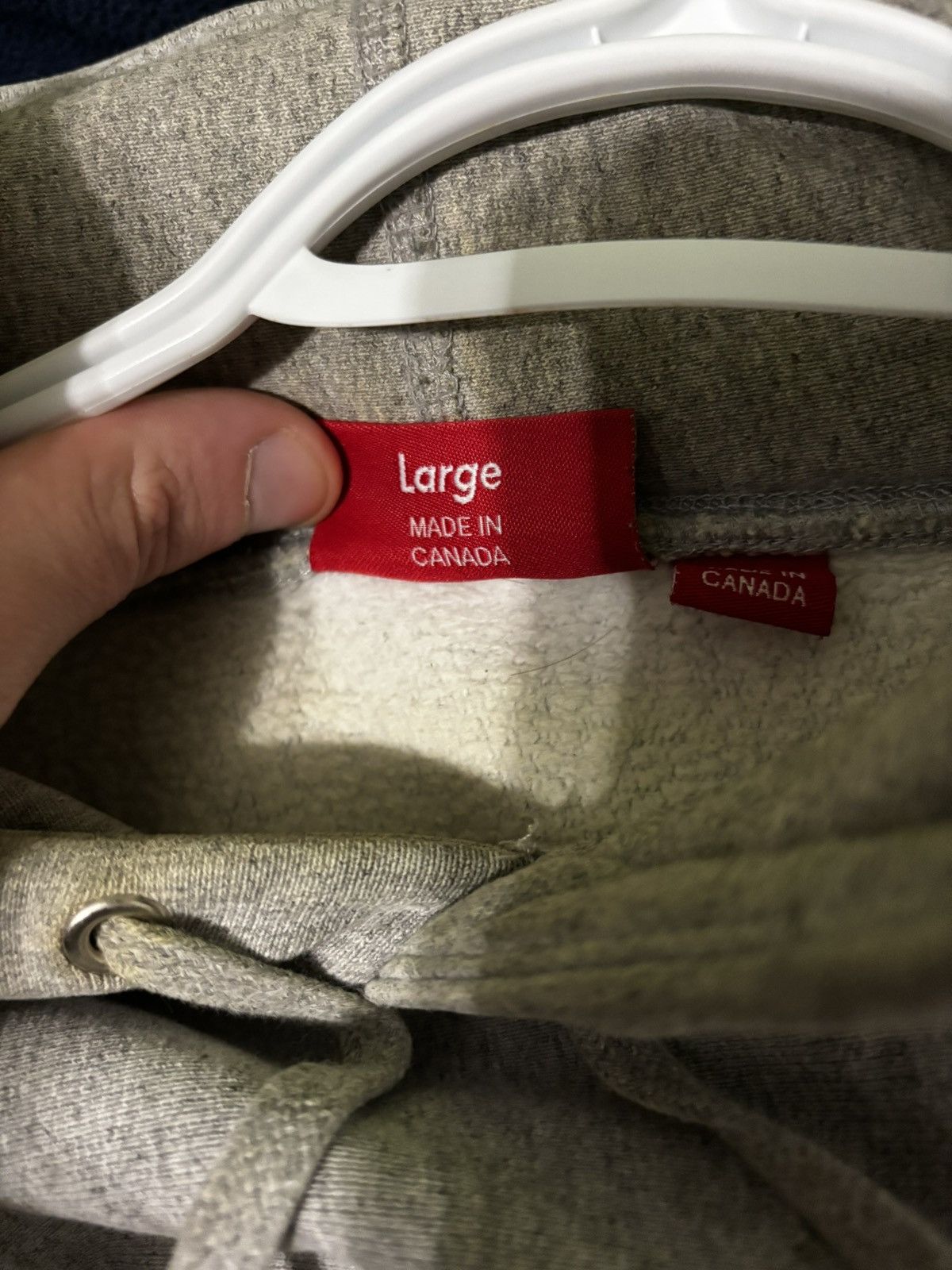 Supreme Supreme heather grey box logo L Size US L / EU 52-54 / 3 - 7 Thumbnail