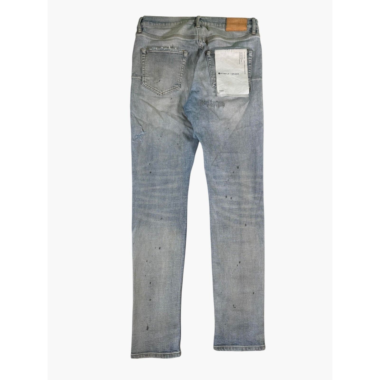 Purple Brand Purple Brand Distressed Light Wash Jeans Size US 31 - 2 Thumbnail