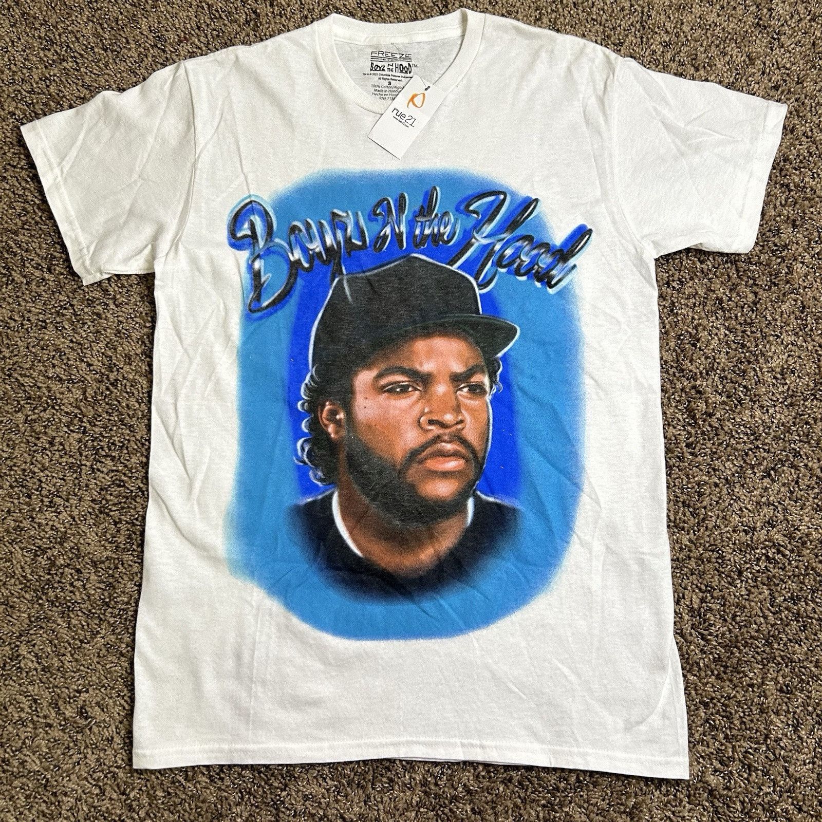 Other Y2K Boyz N' The Hood Ice Cube Spray Paint Graffiti Style Tee Size US S / EU 44-46 / 1 - 1 Thumbnail